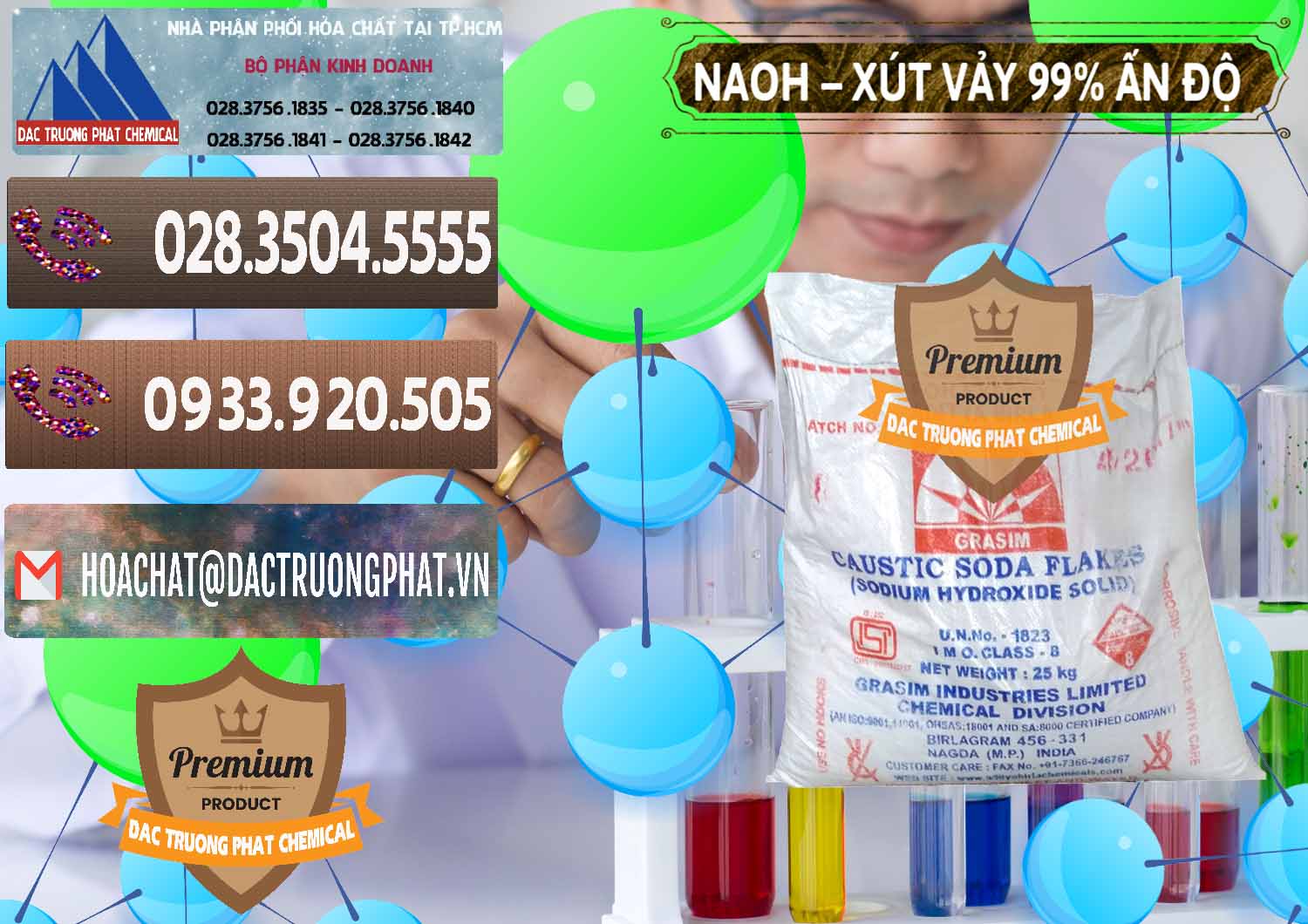 Bán ( cung cấp ) Xút Vảy - NaOH Vảy 99% Aditya Birla Grasim Ấn Độ India - 0171 - Nơi cung cấp và nhập khẩu hóa chất tại TP.HCM - hoachatviet.net