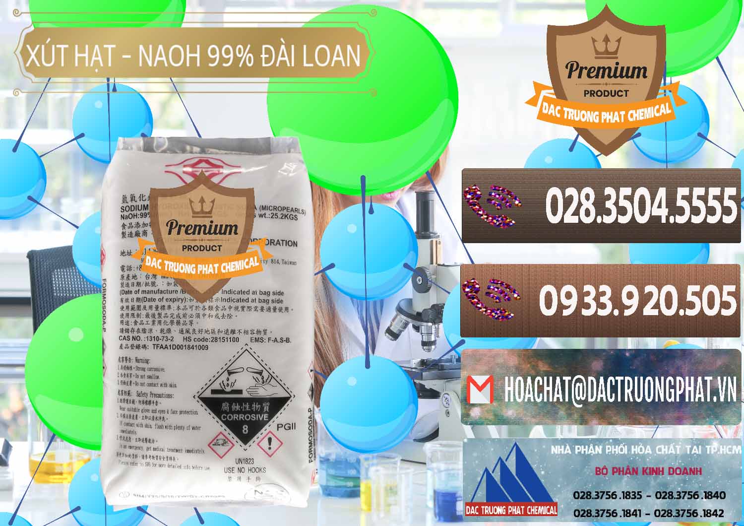 Nơi cung ứng - bán Xút Hạt - NaOH Bột 99% Đài Loan Taiwan Formosa - 0167 - Công ty bán _ cung cấp hóa chất tại TP.HCM - hoachatviet.net