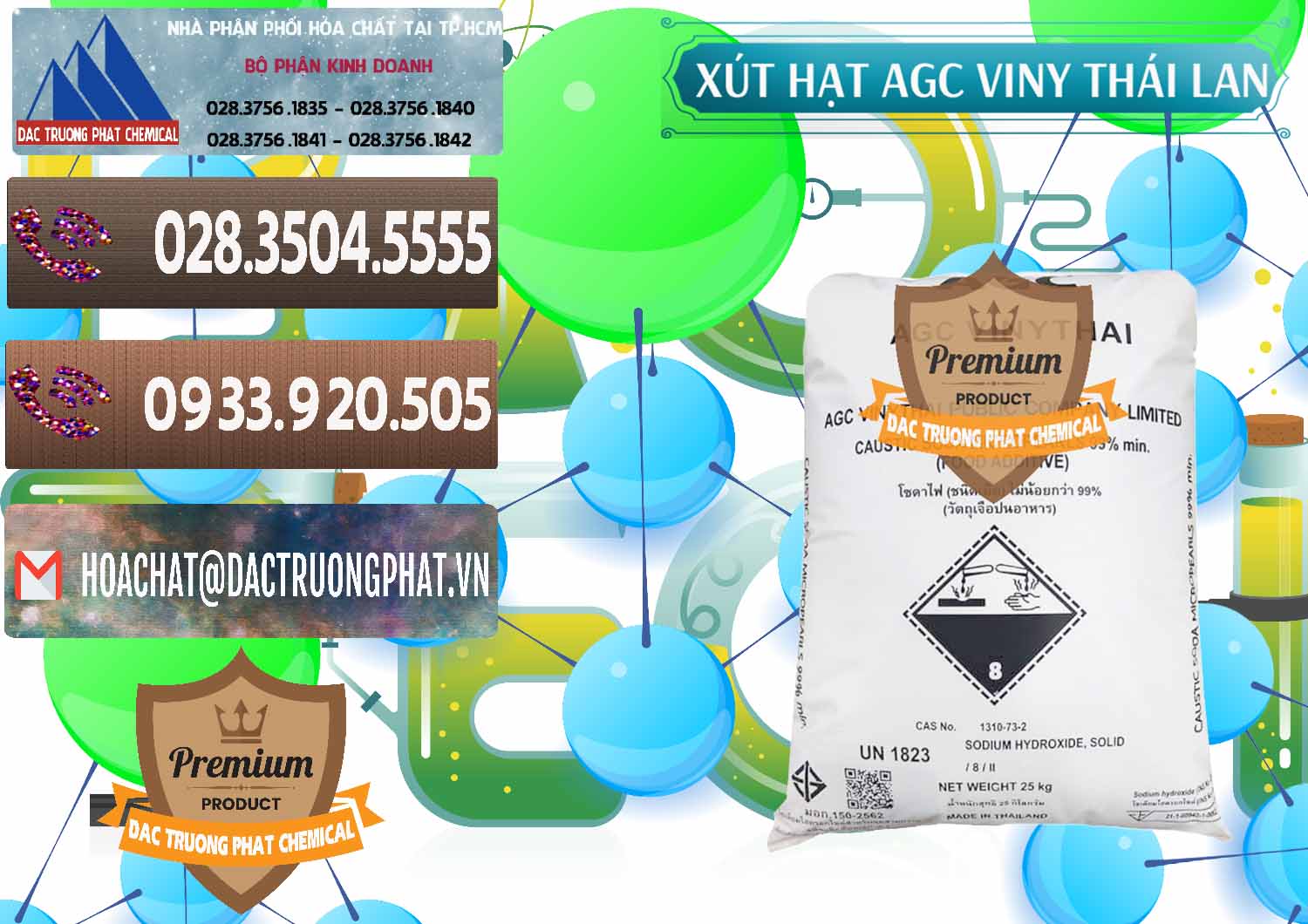Đơn vị bán & phân phối Xút Hạt - NaOH Bột 99% AGC Viny Thái Lan - 0399 - Cung cấp ( phân phối ) hóa chất tại TP.HCM - hoachatviet.net