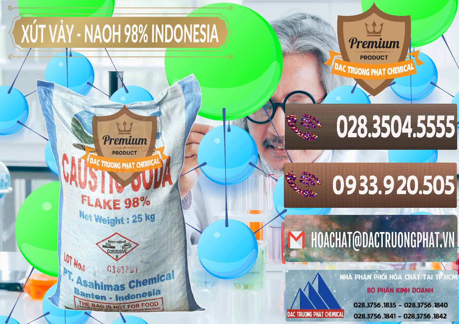 Công ty chuyên kinh doanh _ bán Xút Vảy - NaOH Vảy 98% ASC Indonesia - 0172 - Công ty chuyên cung cấp _ bán hóa chất tại TP.HCM - hoachatviet.net