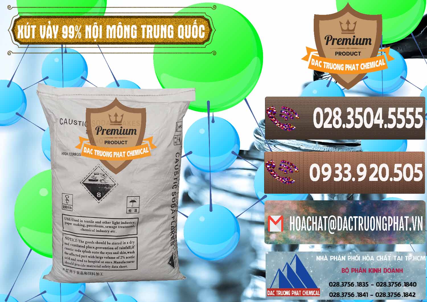 Đơn vị chuyên bán ( phân phối ) Xút Vảy - NaOH Vảy 99% Nội Mông Trung Quốc China - 0228 - Nơi cung ứng và phân phối hóa chất tại TP.HCM - hoachatviet.net
