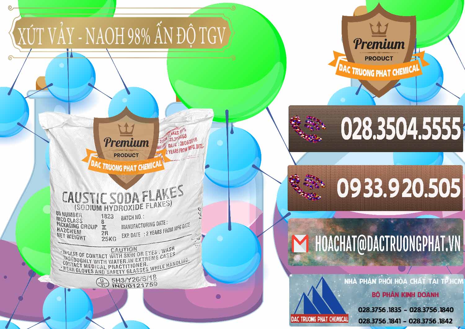 Địa chỉ phân phối | bán Flakes ß Caustic Soda Vảy 98% TGV Ấn Độ India Chuyên bán _ phân phối Xút Vảy - NaOH Vảy 98% TGV Ấn Độ India - 0169 - Phân phối - cung cấp hóa chất tại TP.HCM - hoachatviet.net