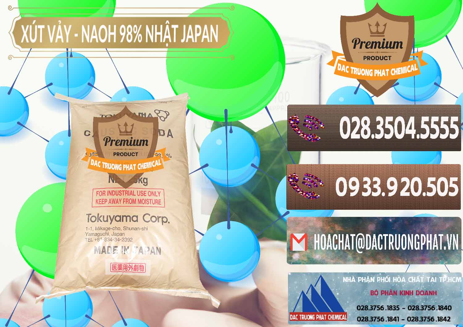 Cty cung cấp ( bán ) Xút Vảy - NaOH Vảy 98% Tokuyama Nhật Bản Japan - 0173 - Chuyên nhập khẩu ( cung cấp ) hóa chất tại TP.HCM - hoachatviet.net
