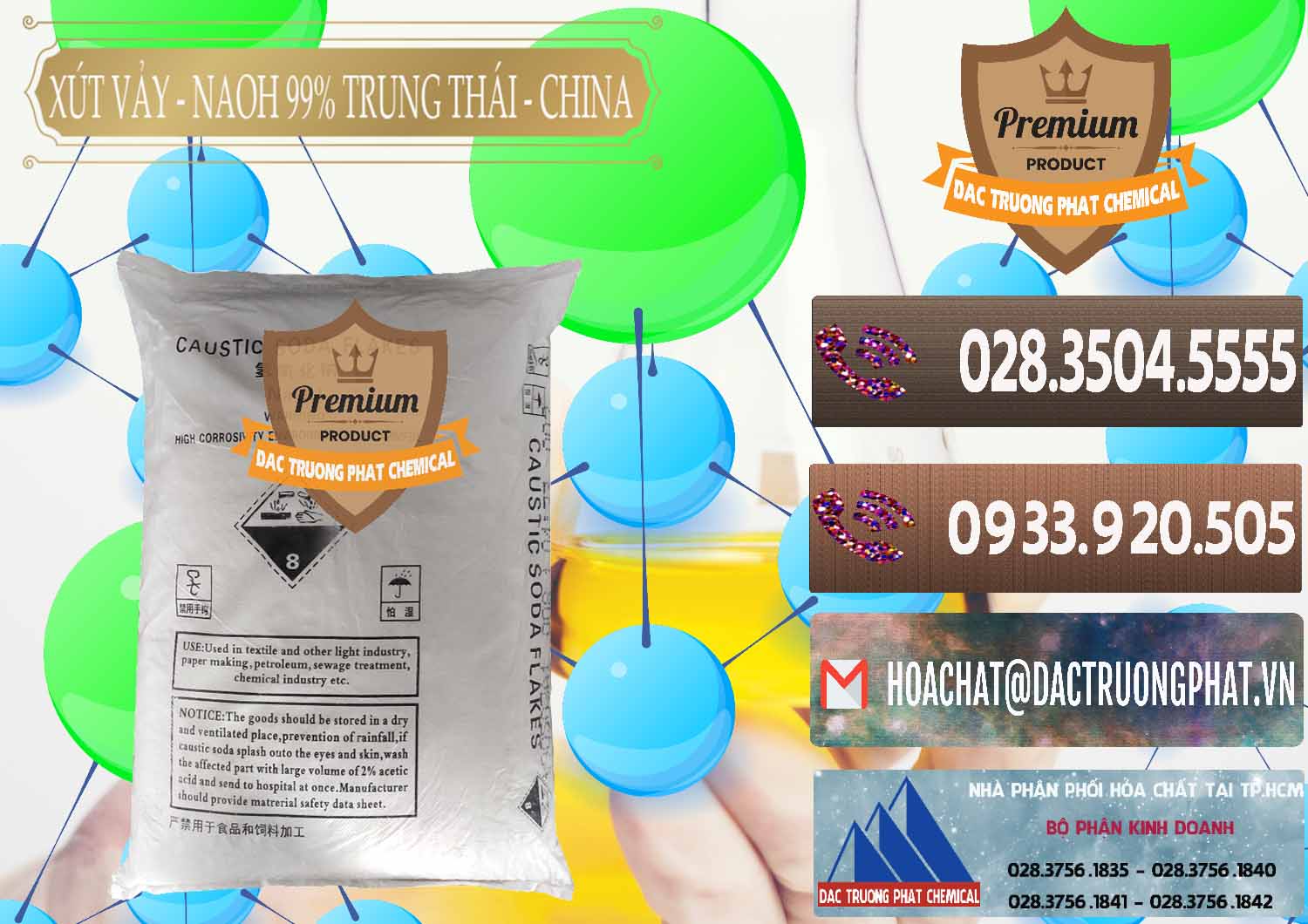 Đơn vị chuyên cung ứng ( bán ) Xút Vảy - NaOH Vảy 99% Trung Thái China Trung Quốc - 0176 - Công ty phân phối & cung ứng hóa chất tại TP.HCM - hoachatviet.net