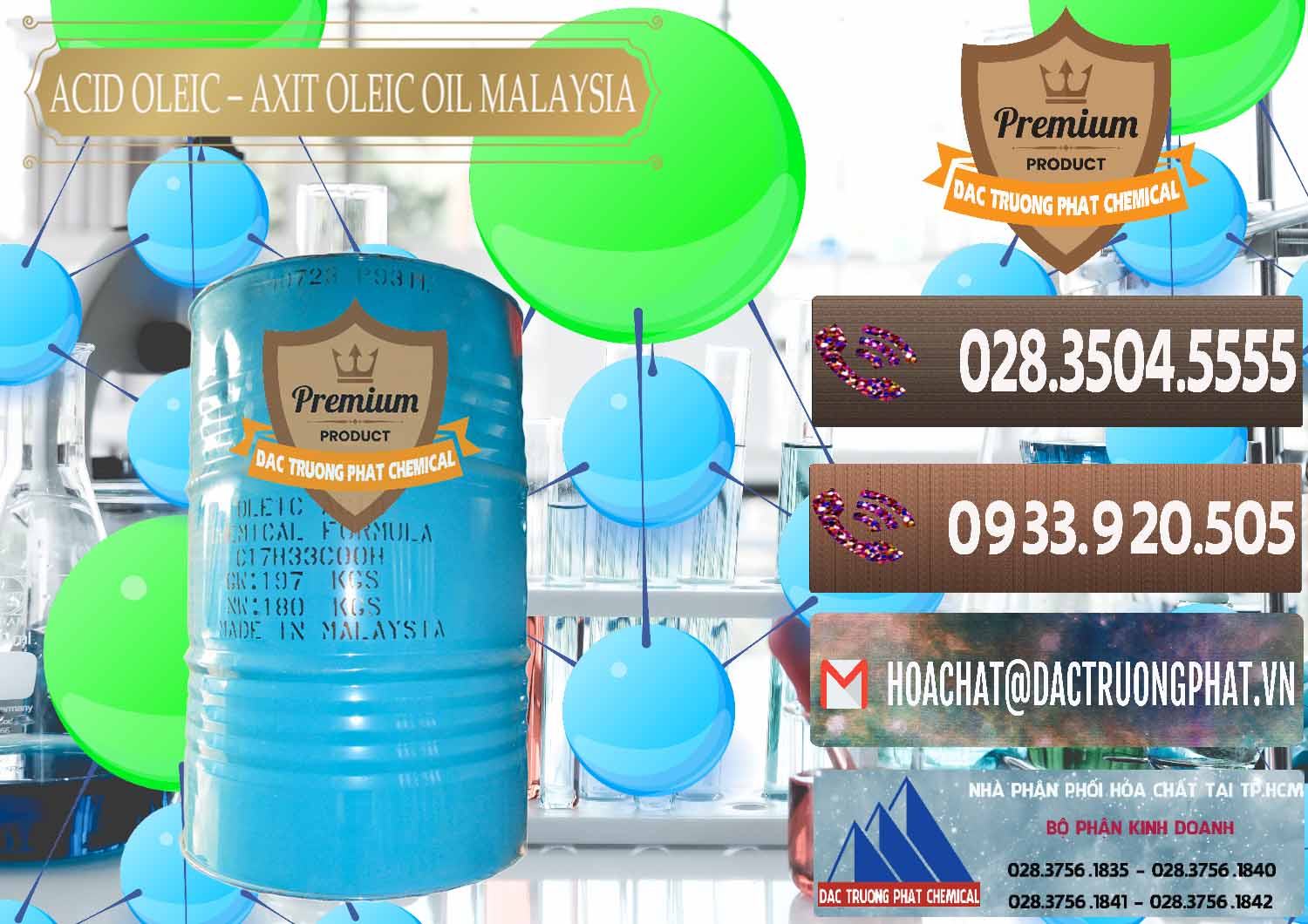 Cty bán và cung ứng Acid Oleic – Axit Oleic Oil Malaysia - 0013 - Công ty chuyên nhập khẩu & phân phối hóa chất tại TP.HCM - hoachatviet.net