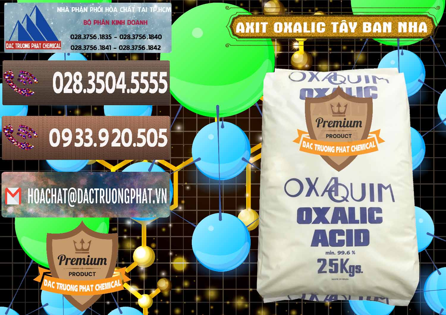Bán & cung ứng Acid Oxalic – Axit Oxalic 99.6% Tây Ban Nha Spain - 0269 - Cty phân phối & cung cấp hóa chất tại TP.HCM - hoachatviet.net