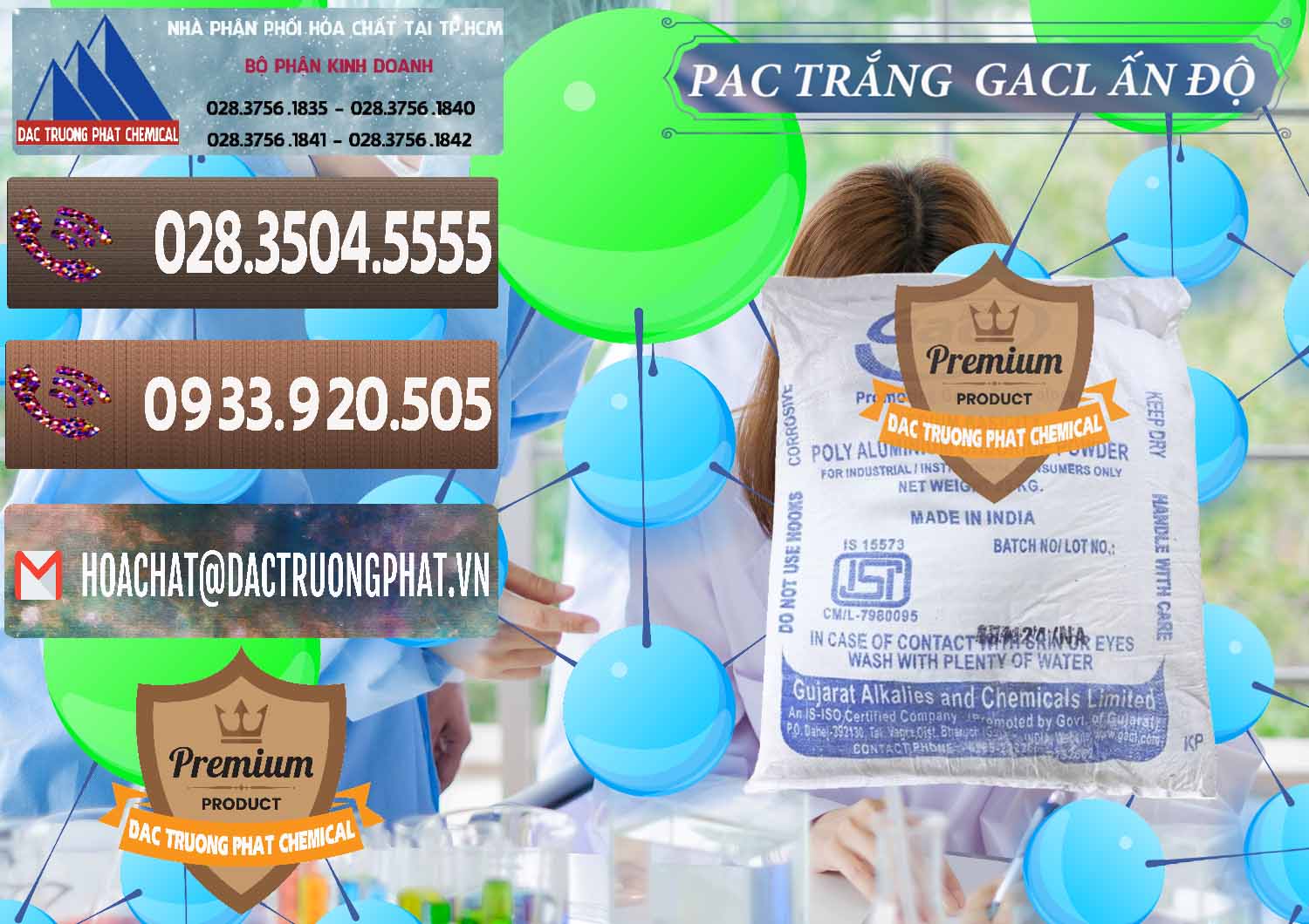Công ty bán và phân phối PAC - Polyaluminium Chloride Trắng GACL Ấn Độ India - 0266 - Công ty chuyên cung cấp và bán hóa chất tại TP.HCM - hoachatviet.net