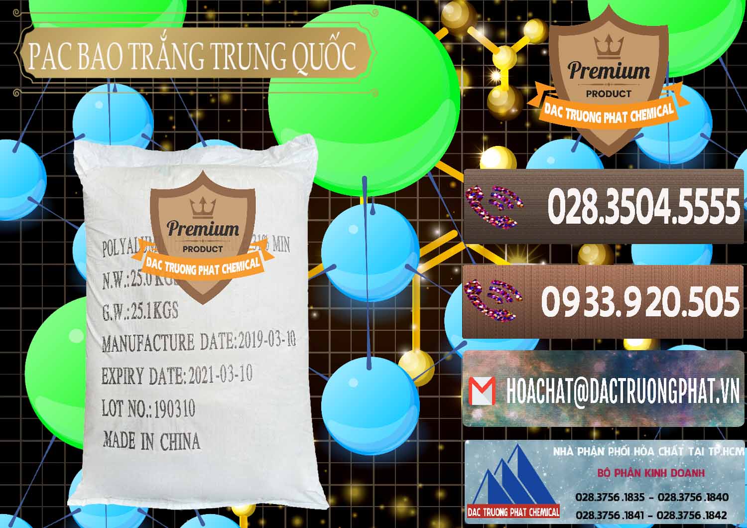 Địa chỉ phân phối # bán hóa chất PAC — Bột PAC Bao Trắng Trung Quốc China Nơi chuyên cung ứng và bán PAC - Polyaluminium Chloride Bao Trắng Trung Quốc China - 0108 - Cung cấp - phân phối hóa chất tại TP.HCM - hoachatviet.net