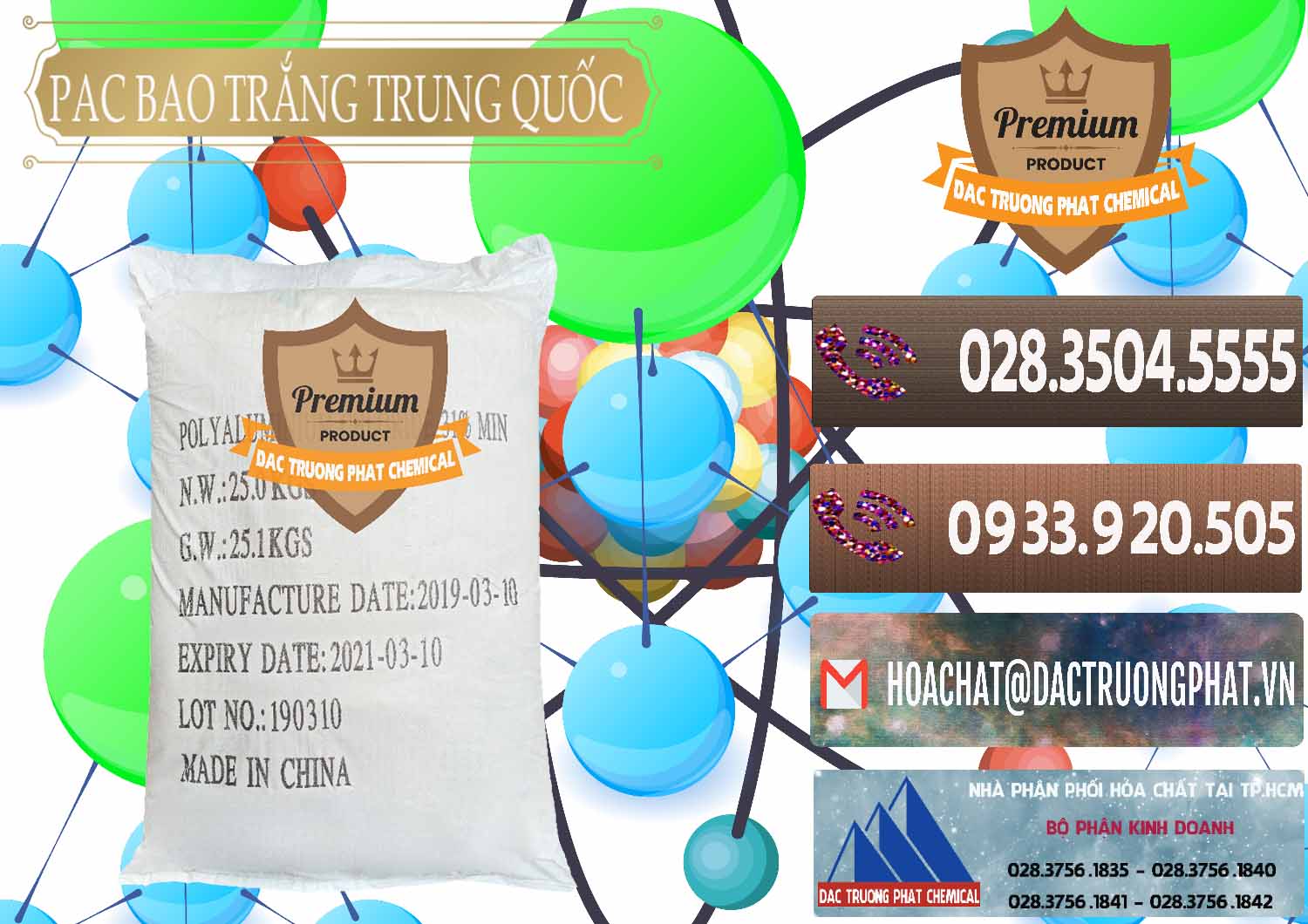 PAC - Polyaluminium Chloride Bao Trắng Trung Quốc China Công ty bán ( cung cấp ) PAC - Polyaluminium Chloride Bao Trắng Trung Quốc China - 0108 - Đơn vị chuyên nhập khẩu - phân phối hóa chất tại TP.HCM - hoachatviet.net