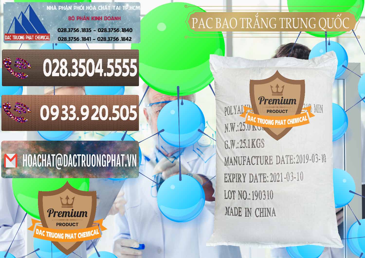 PAC - Polyaluminium Chloride Bao Trắng Trung Quốc China Công ty phân phối _ bán PAC - Polyaluminium Chloride Bao Trắng Trung Quốc China - 0108 - Đơn vị cung cấp và nhập khẩu hóa chất tại TP.HCM - hoachatviet.net