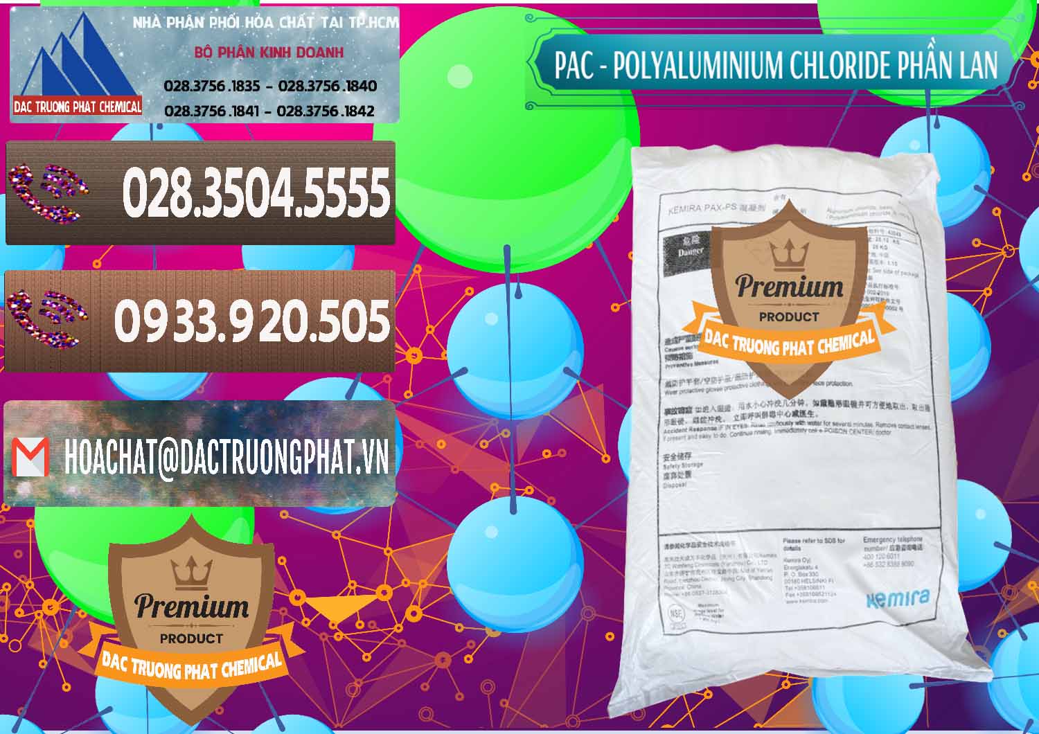 Công ty bán - phân phối PAC - Polyaluminium Chloride Phần Lan Finland - 0383 - Nơi chuyên nhập khẩu _ cung cấp hóa chất tại TP.HCM - hoachatviet.net