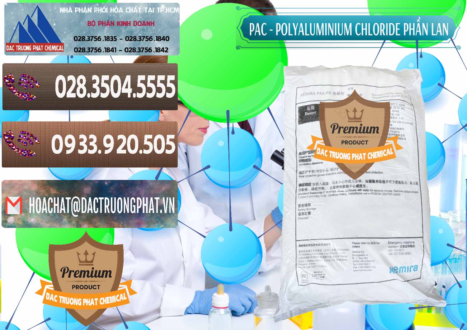 Công ty chuyên cung cấp & bán PAC - Polyaluminium Chloride Phần Lan Finland - 0383 - Cty cung ứng và phân phối hóa chất tại TP.HCM - hoachatviet.net
