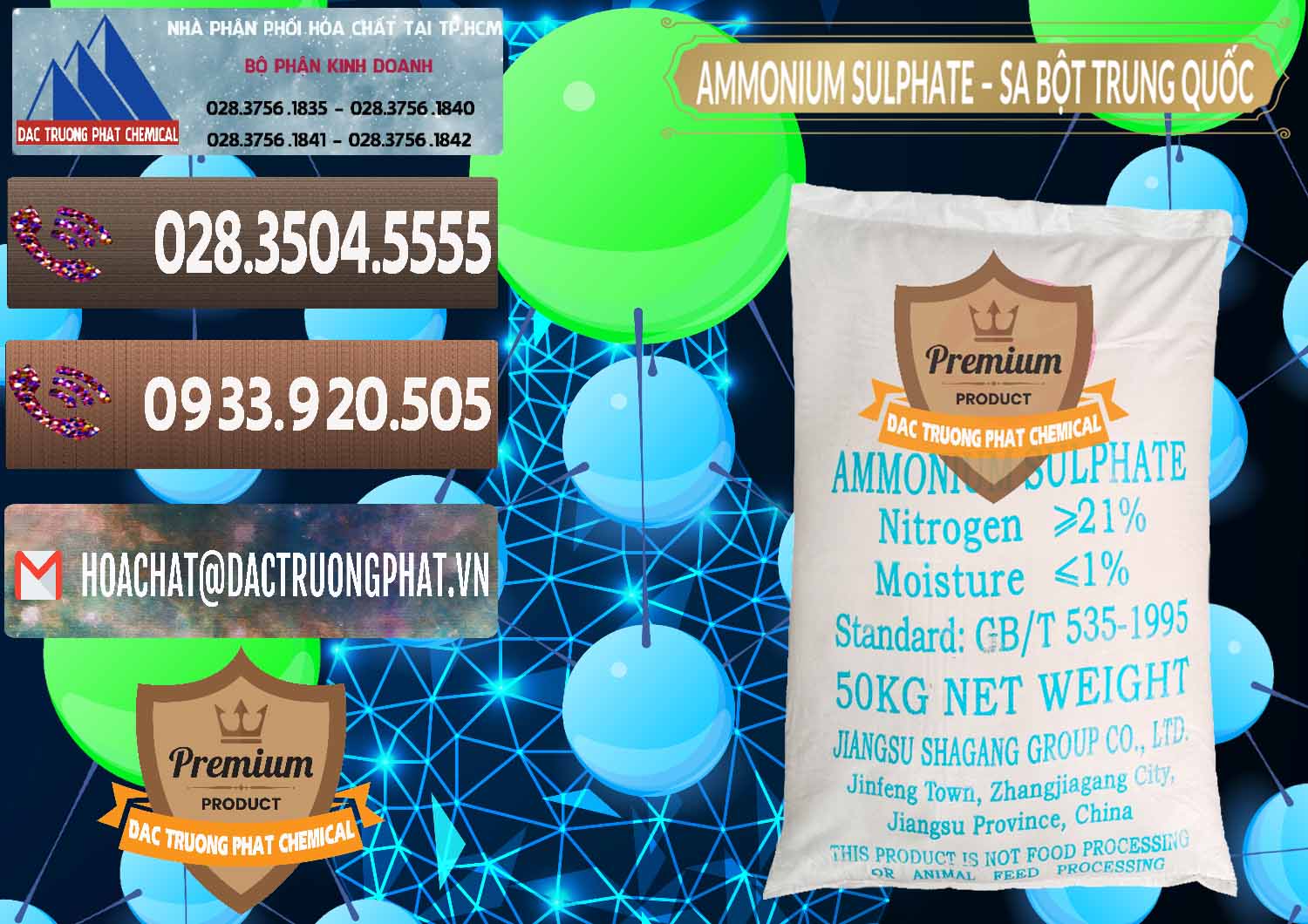 Công ty phân phối và bán Ammonium Sulphate – Phân Sa Trung Quốc China - 0024 - Nơi phân phối và cung cấp hóa chất tại TP.HCM - hoachatviet.net