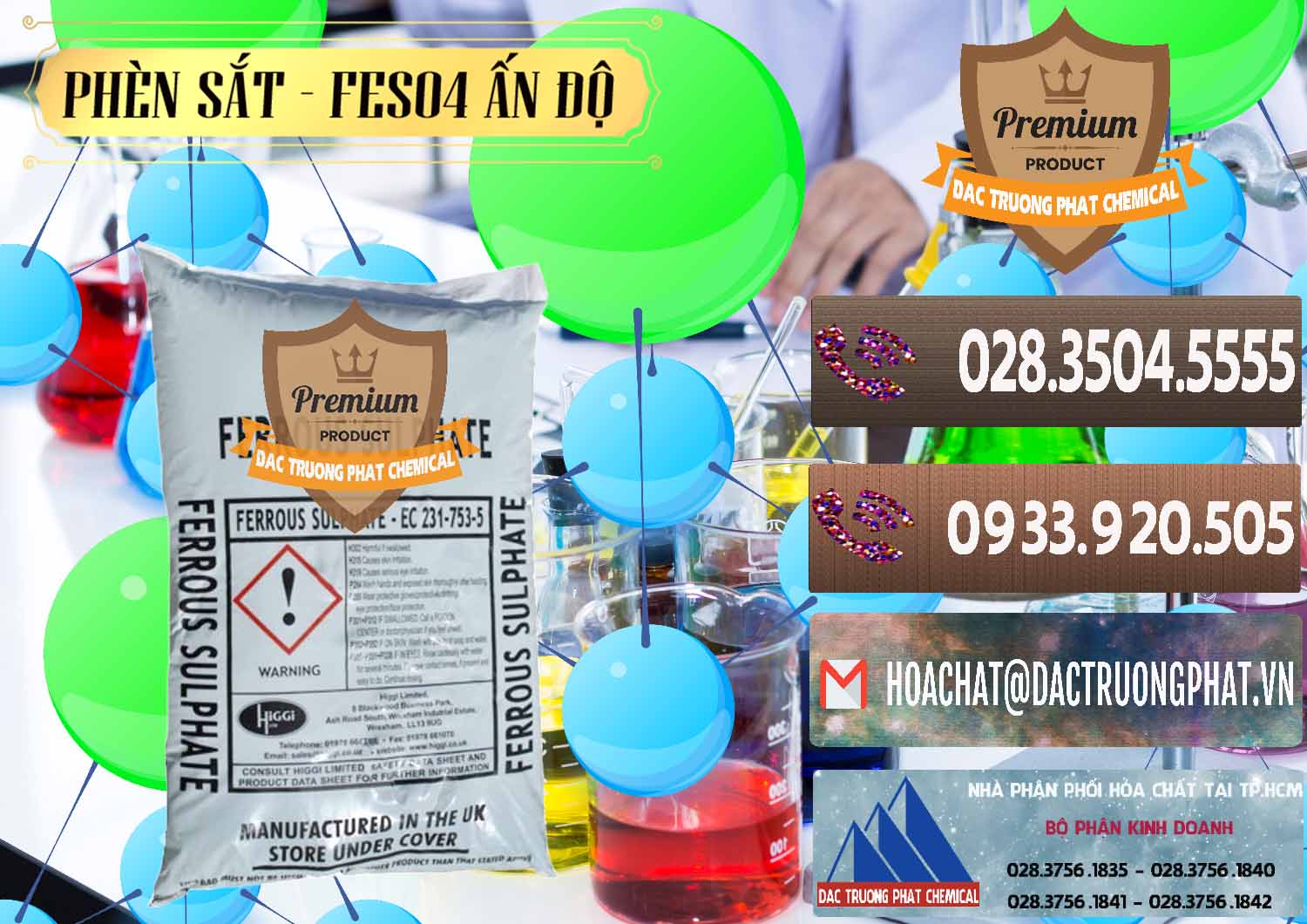 Phân phối & bán Phèn Sắt - FeSO4.7H2O Ấn Độ India - 0354 - Đơn vị cung cấp và bán hóa chất tại TP.HCM - hoachatviet.net