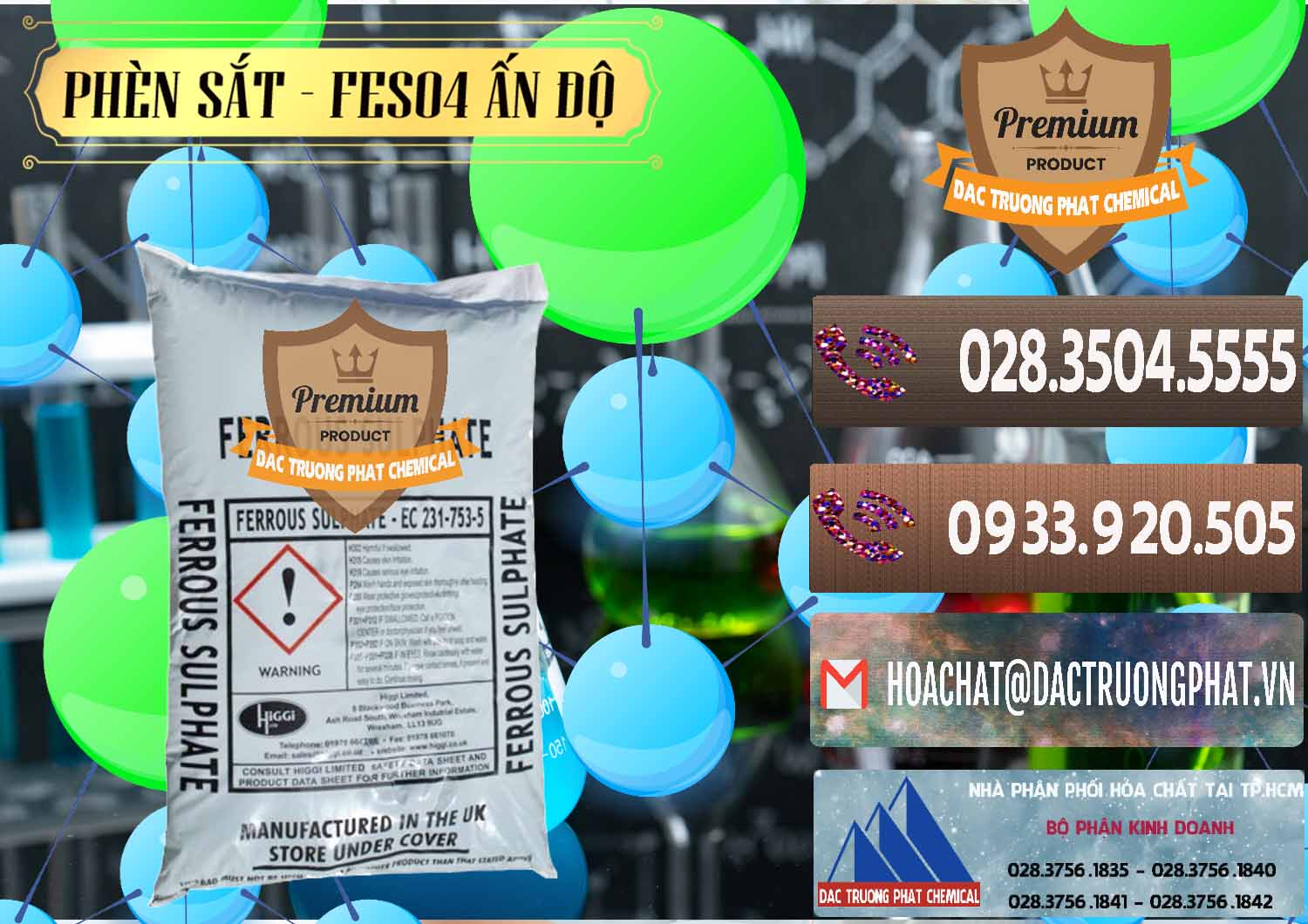 Bán ( phân phối ) Phèn Sắt - FeSO4.7H2O Ấn Độ India - 0354 - Đơn vị chuyên cung cấp & nhập khẩu hóa chất tại TP.HCM - hoachatviet.net