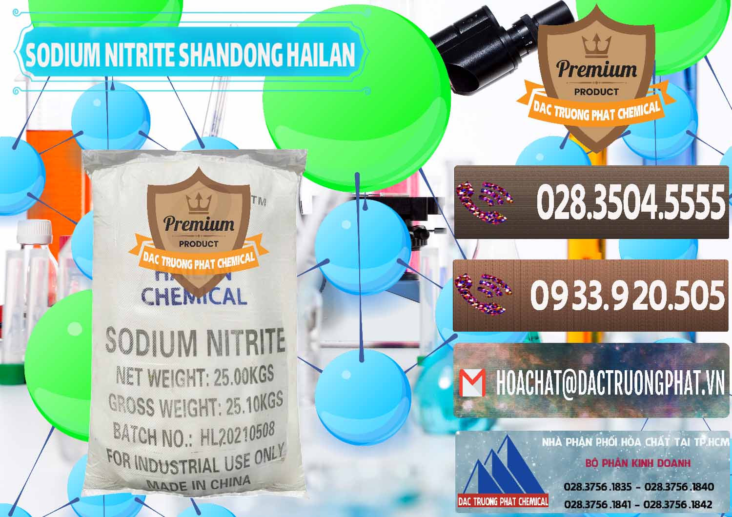 Nơi chuyên bán _ phân phối Sodium Nitrite - NANO2 99.3% Shandong Hailan Trung Quốc China - 0284 - Nhà phân phối và nhập khẩu hóa chất tại TP.HCM - hoachatviet.net