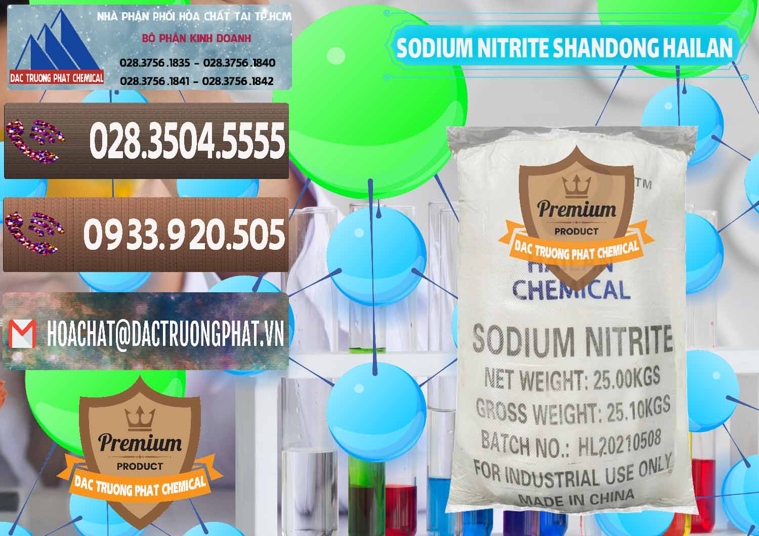 Cty chuyên bán _ phân phối Sodium Nitrite - NANO2 99.3% Shandong Hailan Trung Quốc China - 0284 - Nhà cung ứng _ phân phối hóa chất tại TP.HCM - hoachatviet.net