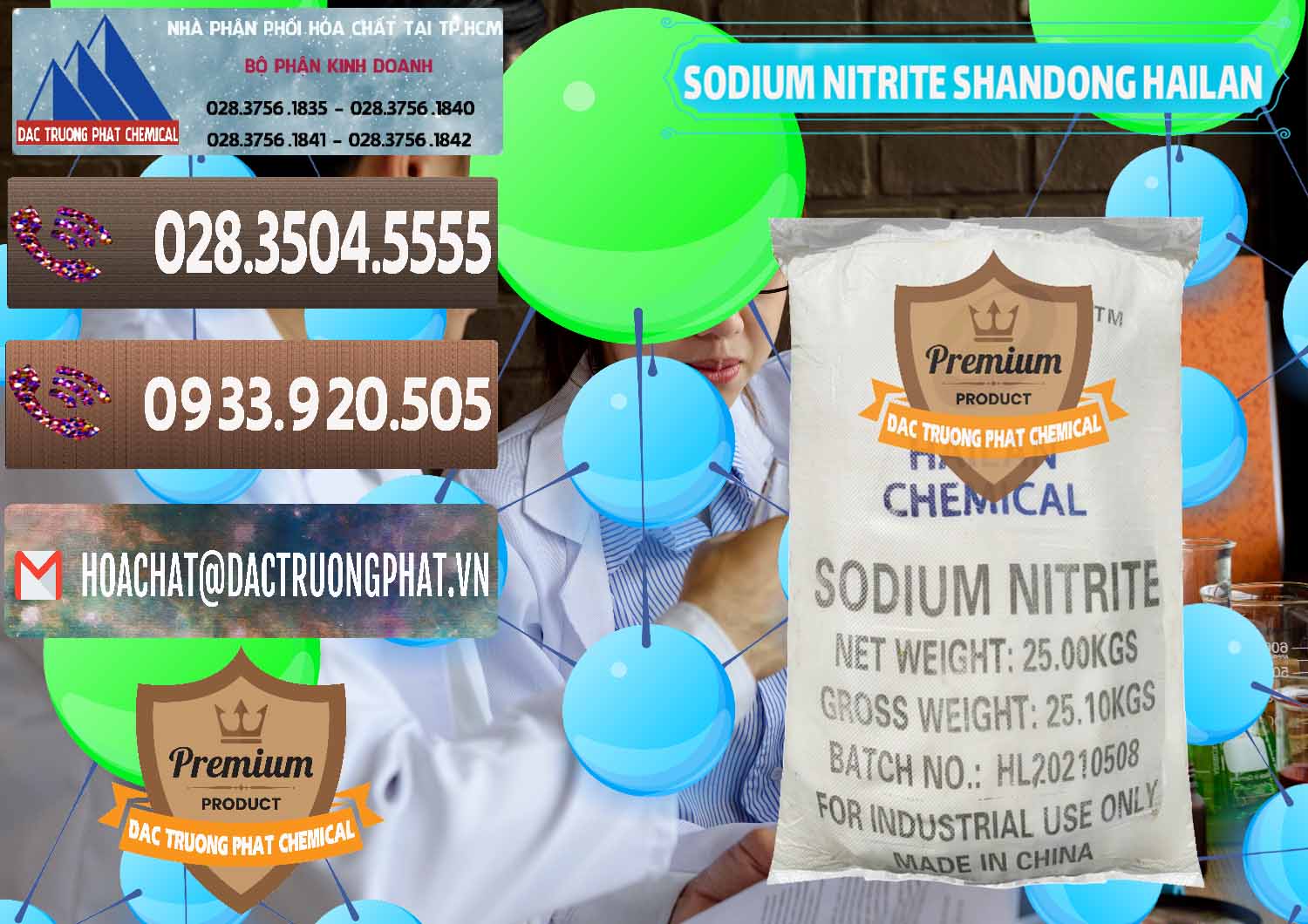 Chuyên cung ứng và bán Sodium Nitrite - NANO2 99.3% Shandong Hailan Trung Quốc China - 0284 - Đơn vị chuyên phân phối ( bán ) hóa chất tại TP.HCM - hoachatviet.net