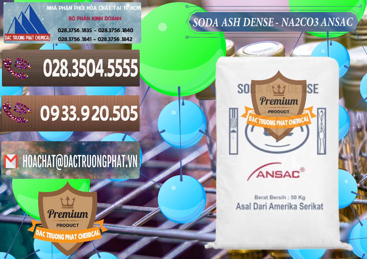 Nơi phân phối và bán Soda Ash Dense - NA2CO3 Ansac Mỹ USA - 0412 - Công ty cung cấp & phân phối hóa chất tại TP.HCM - hoachatviet.net