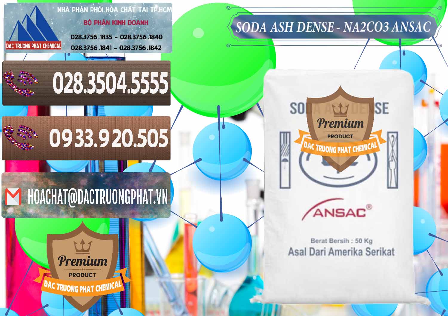 Nơi bán và phân phối Soda Ash Dense - NA2CO3 Ansac Mỹ USA - 0412 - Nhà phân phối & cung cấp hóa chất tại TP.HCM - hoachatviet.net