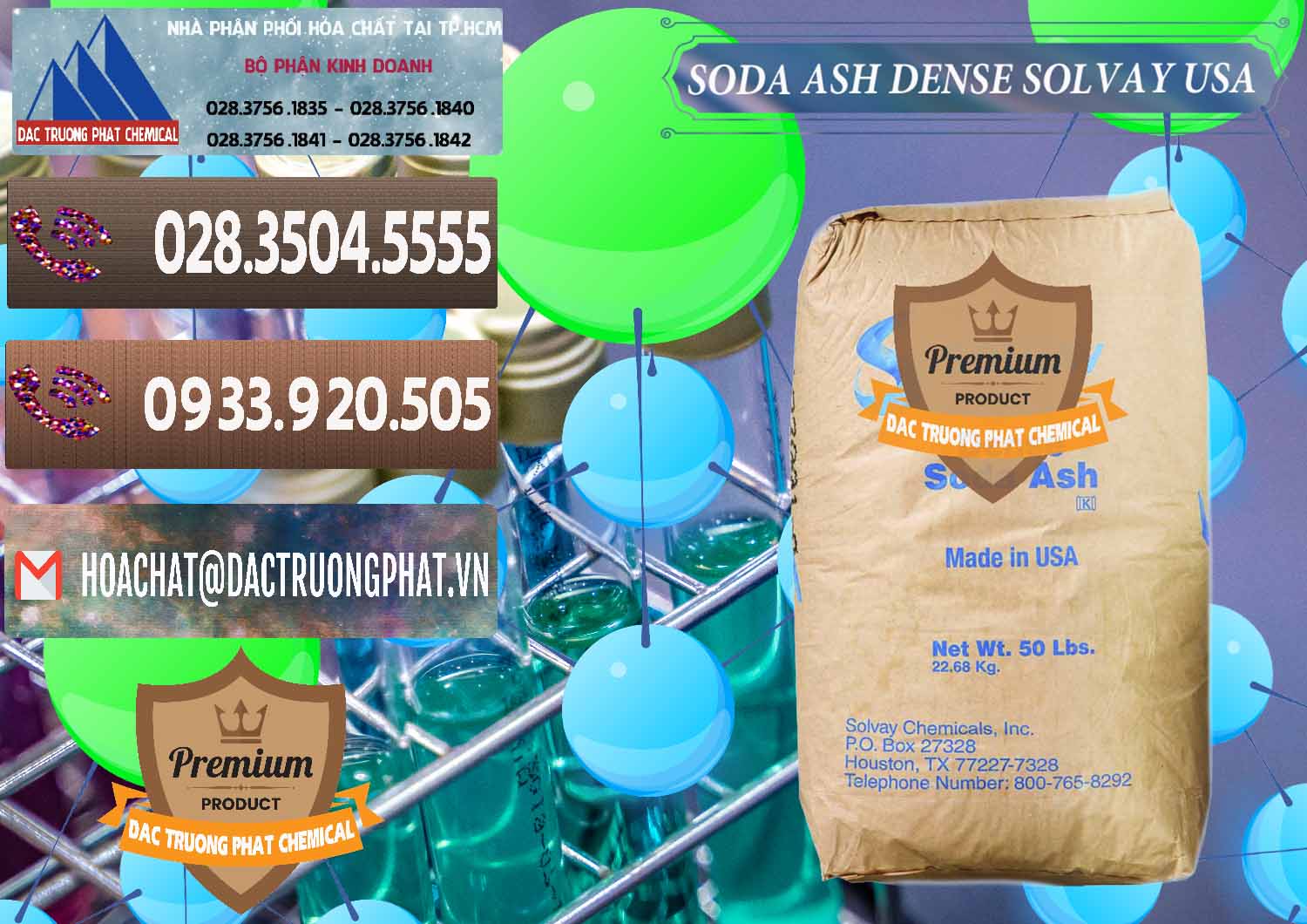 Chuyên bán ( cung ứng ) Soda Ash Dense - NA2CO3 Solvay Mỹ USA - 0337 - Nơi phân phối và kinh doanh hóa chất tại TP.HCM - hoachatviet.net