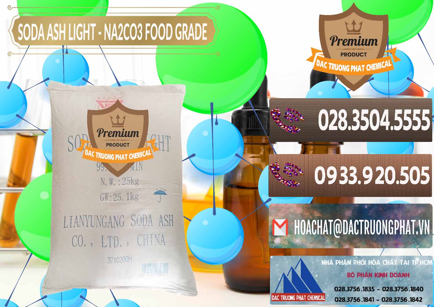 Nhà nhập khẩu _ bán Soda Ash Light – NA2CO3 Food Grade Trung Quốc China - 0127 - Nhà phân phối & cung cấp hóa chất tại TP.HCM - hoachatviet.net