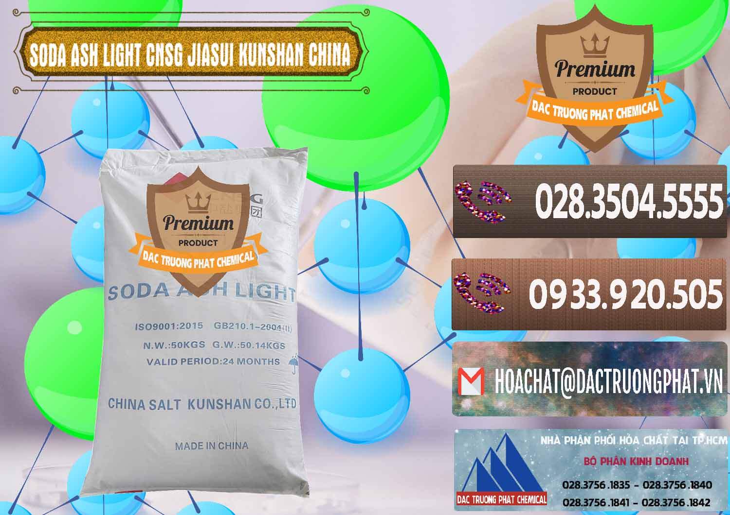 Đơn vị chuyên cung ứng ( bán ) Soda Ash Light - NA2CO3 99.2% CNSG Jiasui Kunshan Trung Quốc China - 0252 - Đơn vị nhập khẩu _ phân phối hóa chất tại TP.HCM - hoachatviet.net