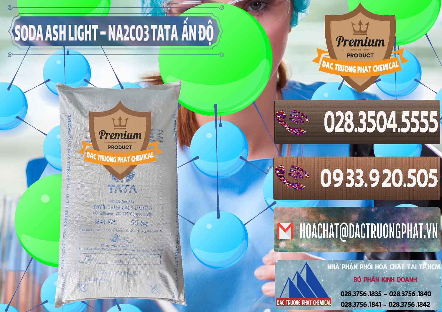 Nhà phân phối và bán Soda Ash Light - NA2CO3 TATA Ấn Độ India - 0132 - Cty chuyên phân phối & kinh doanh hóa chất tại TP.HCM - hoachatviet.net