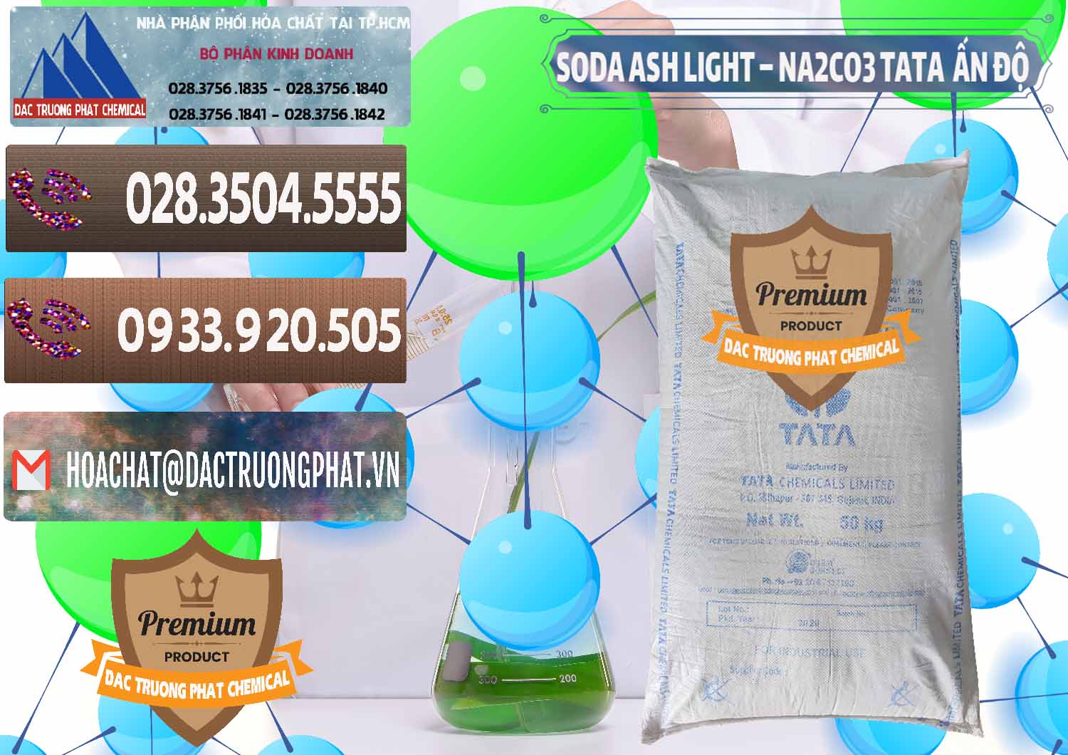 Đơn vị nhập khẩu và bán Soda Ash Light - NA2CO3 TATA Ấn Độ India - 0132 - Chuyên bán - phân phối hóa chất tại TP.HCM - hoachatviet.net