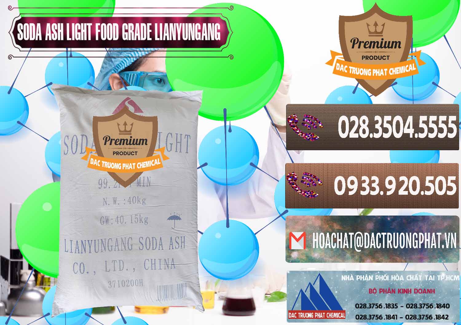 Nơi cung cấp _ bán Soda Ash Light - NA2CO3 Food Grade Lianyungang Trung Quốc - 0222 - Cung ứng _ phân phối hóa chất tại TP.HCM - hoachatviet.net