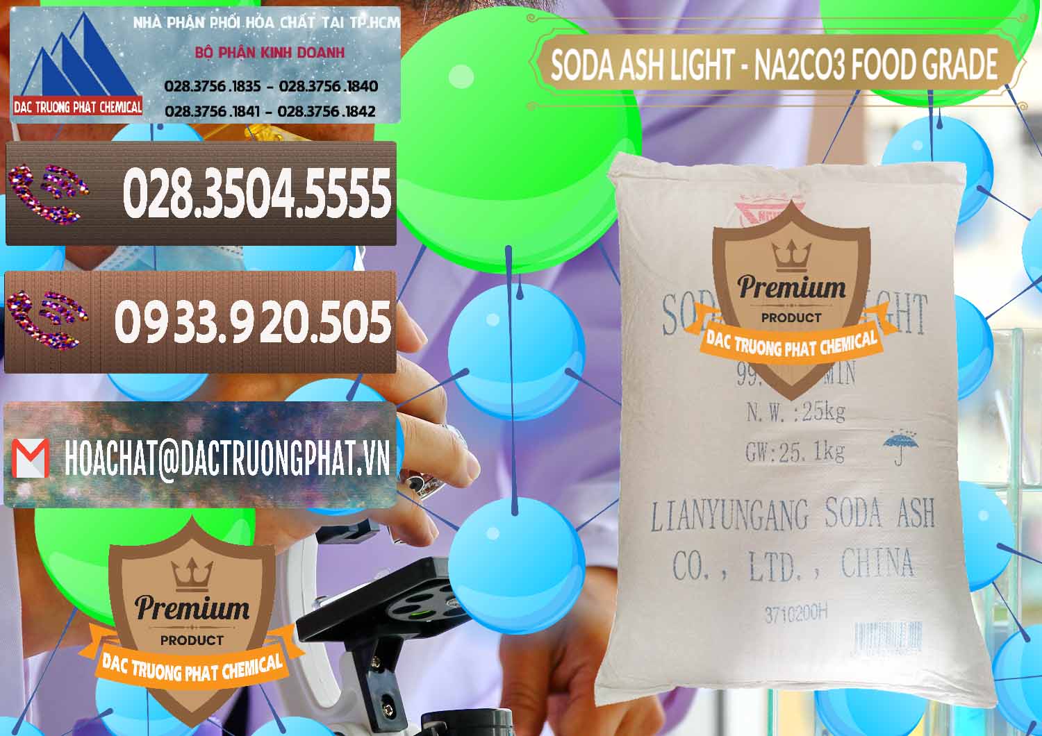 Soda Ash Light – NA2CO3 Food Grade Trung Quốc China Nơi chuyên kinh doanh - bán Soda Ash Light – NA2CO3 Food Grade Trung Quốc China - 0127 - Đơn vị bán - phân phối hóa chất tại TP.HCM - hoachatviet.net