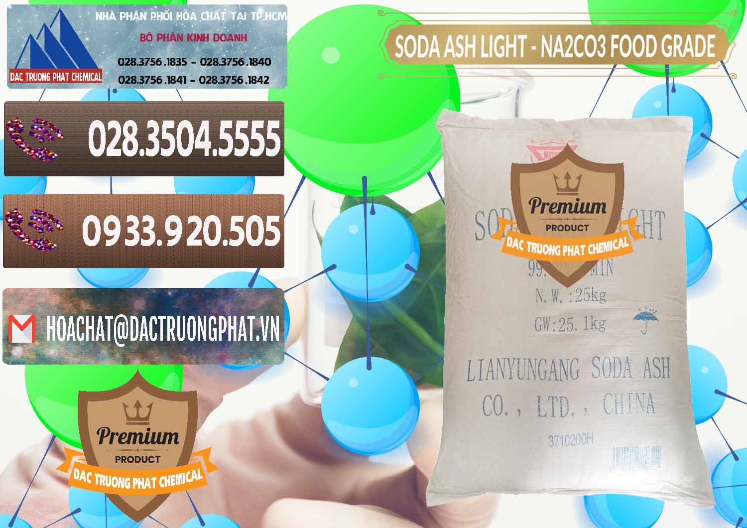 Soda Ash Light – NA2CO3 Food Grade Trung Quốc China Nơi chuyên bán và phân phối Soda Ash Light – NA2CO3 Food Grade Trung Quốc China - 0127 - Công ty phân phối ( bán ) hóa chất tại TP.HCM - hoachatviet.net