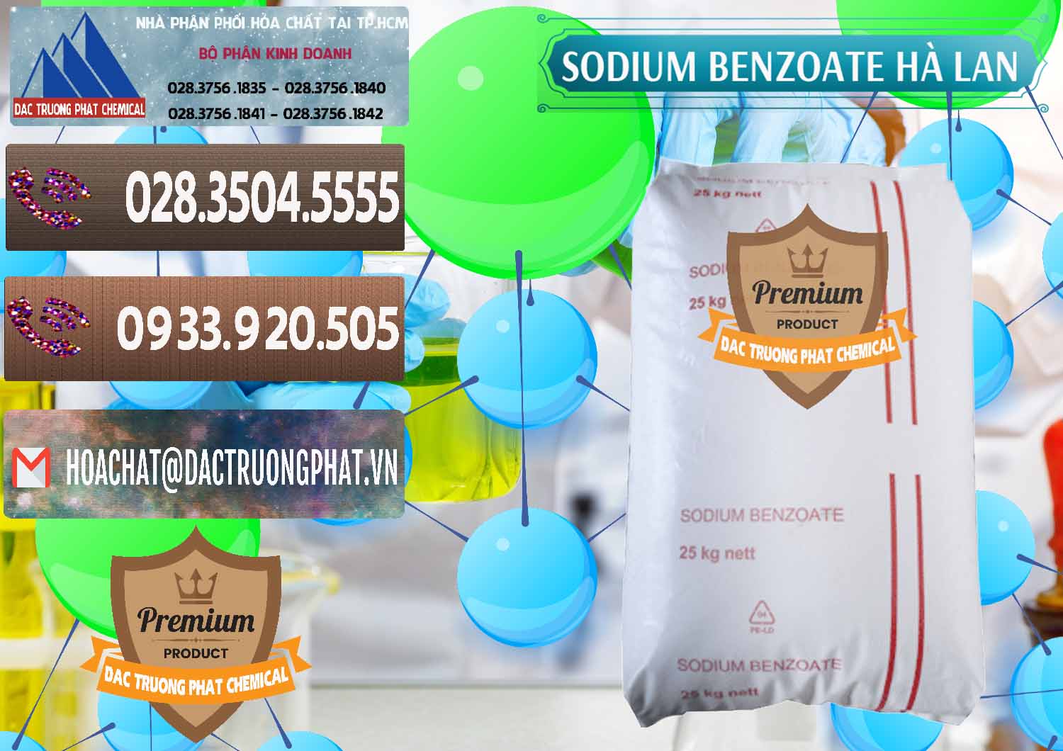 Công ty kinh doanh ( bán ) Sodium Benzoate - Mốc Bột Chữ Cam Hà Lan Netherlands - 0360 - Chuyên phân phối - kinh doanh hóa chất tại TP.HCM - hoachatviet.net