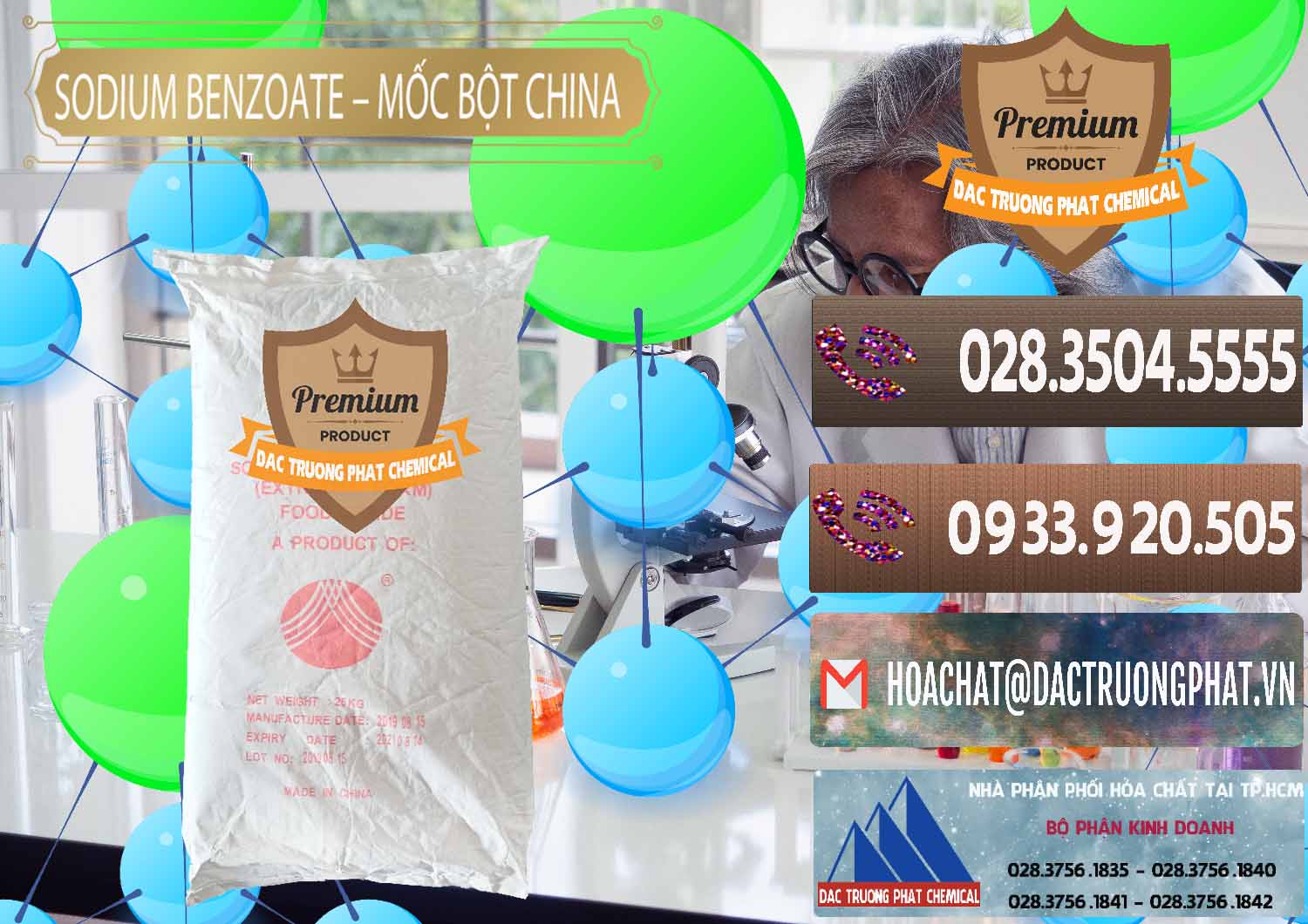 Cty chuyên bán & cung cấp Sodium Benzoate - Mốc Bột Chữ Cam Food Grade Trung Quốc China - 0135 - Nơi phân phối - cung ứng hóa chất tại TP.HCM - hoachatviet.net