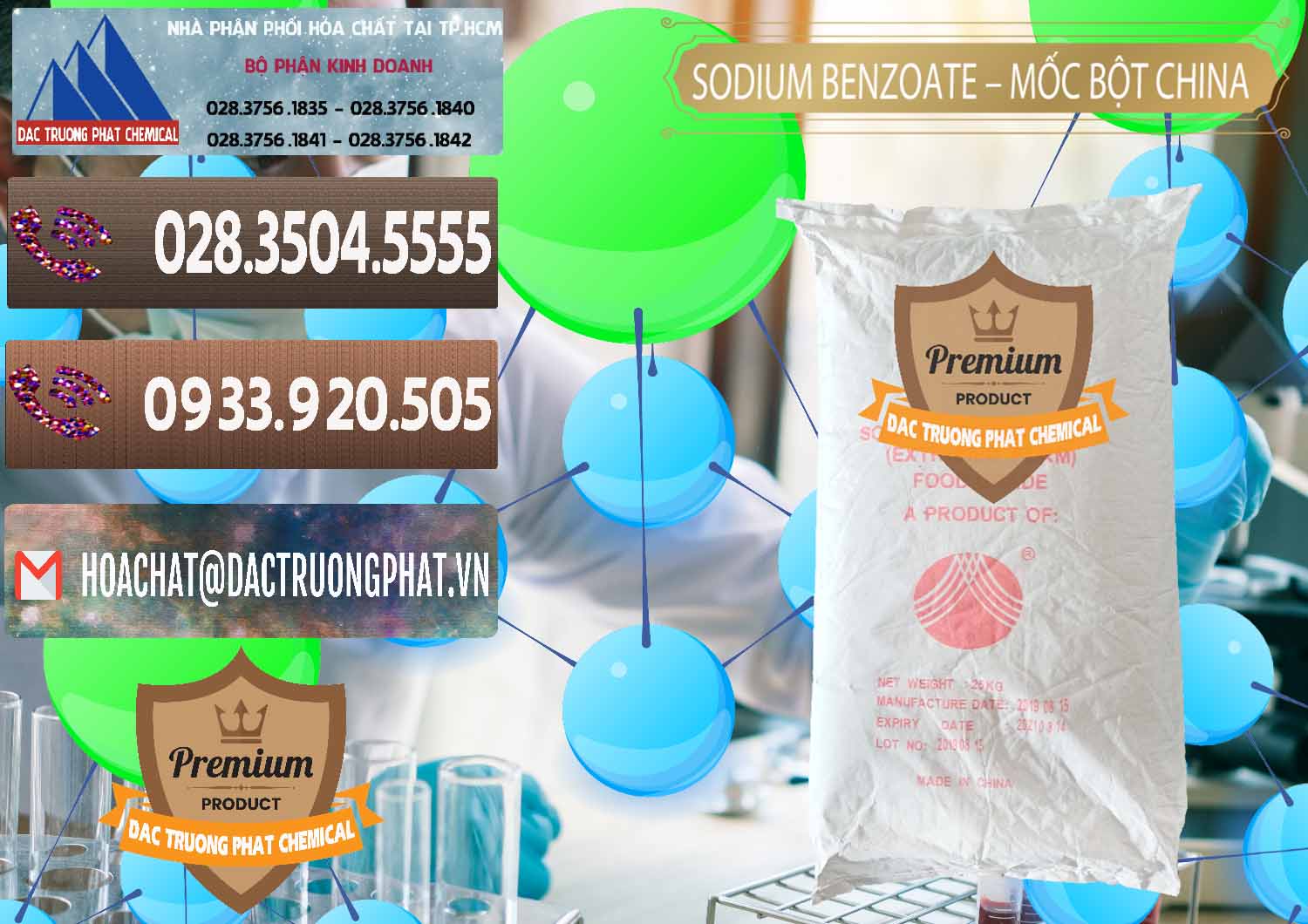 Công ty kinh doanh ( bán ) Sodium Benzoate - Mốc Bột Chữ Cam Food Grade Trung Quốc China - 0135 - Đơn vị cung cấp _ kinh doanh hóa chất tại TP.HCM - hoachatviet.net