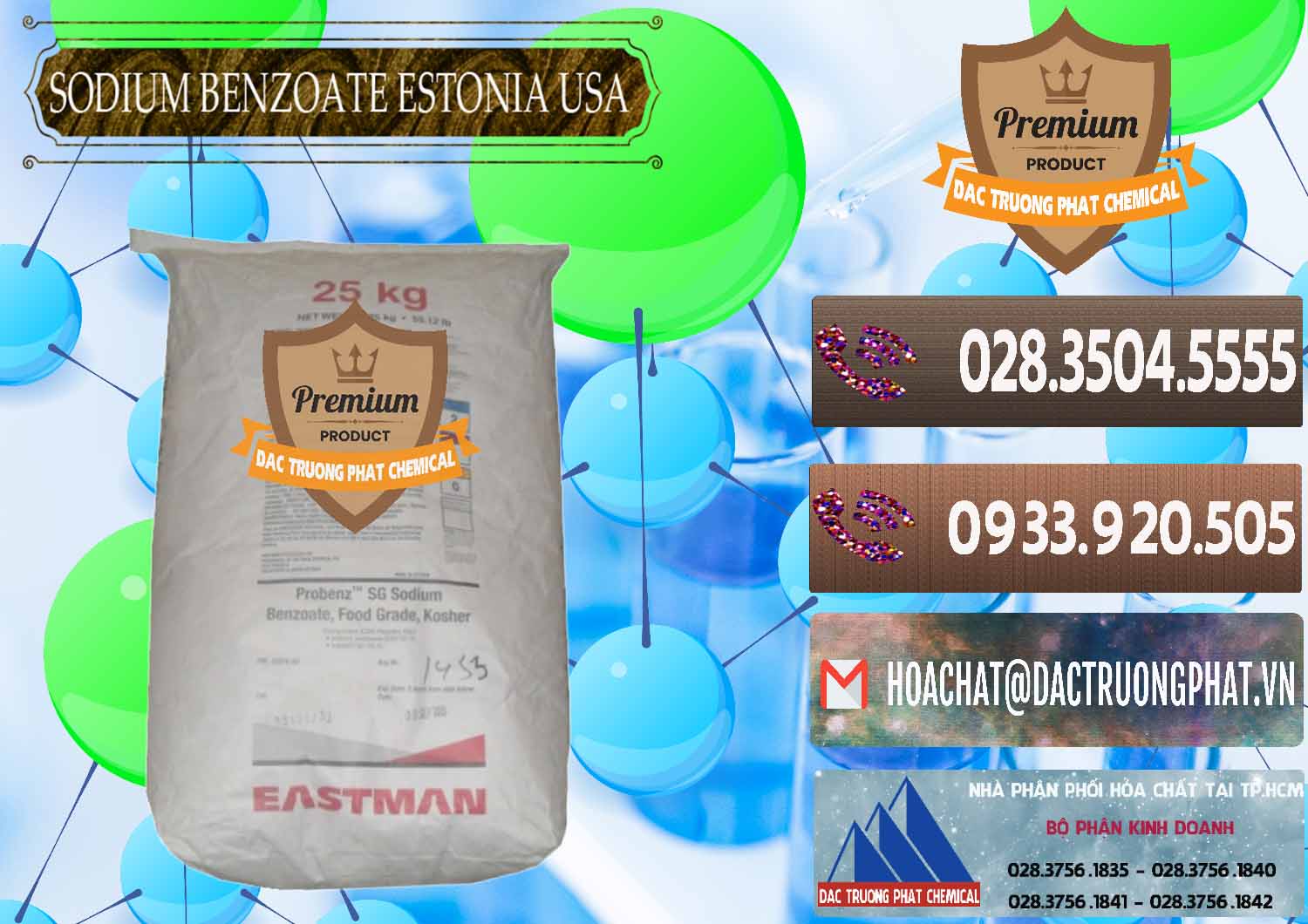 Cty cung cấp và bán Sodium Benzoate - Mốc Bột Estonia Mỹ USA - 0468 - Công ty chuyên phân phối - cung ứng hóa chất tại TP.HCM - hoachatviet.net