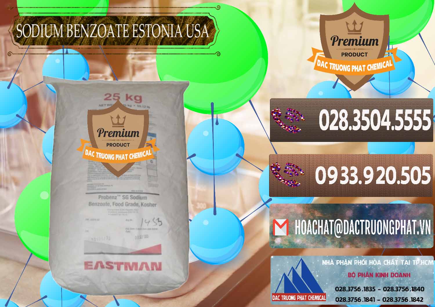 Công ty chuyên kinh doanh _ bán Sodium Benzoate - Mốc Bột Estonia Mỹ USA - 0468 - Công ty chuyên cung cấp và nhập khẩu hóa chất tại TP.HCM - hoachatviet.net