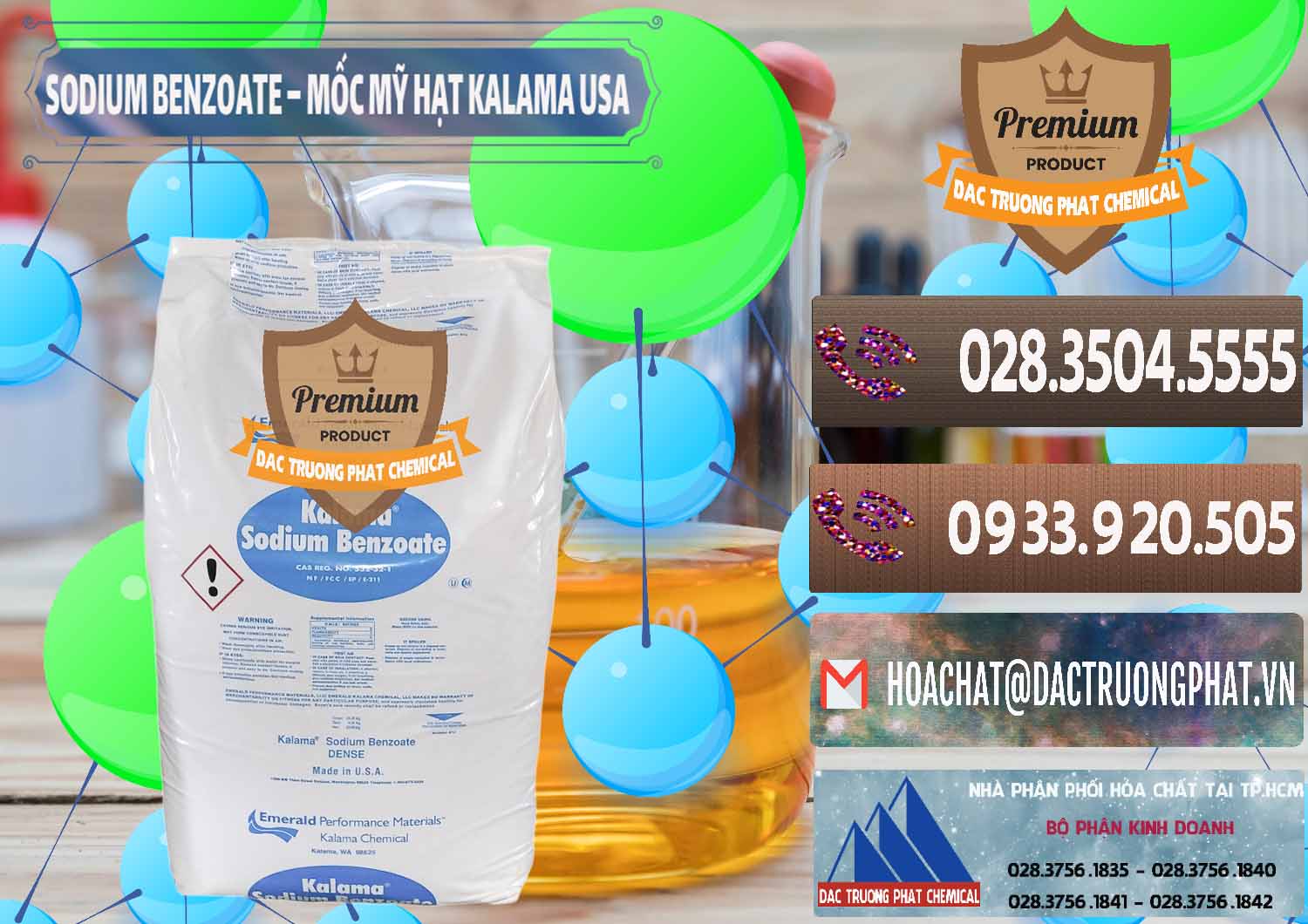 Cty chuyên cung cấp & bán Sodium Benzoate - Mốc Hạt Kalama Food Grade Mỹ Usa - 0137 - Bán ( cung cấp ) hóa chất tại TP.HCM - hoachatviet.net
