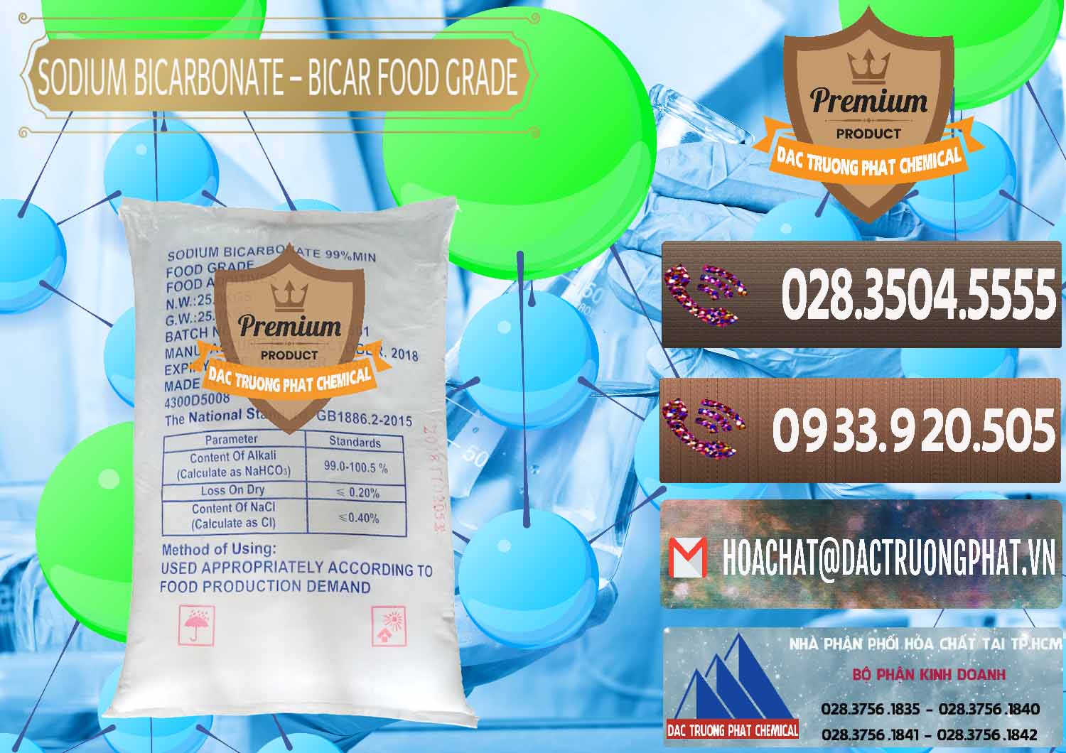 Nơi phân phối - bán Sodium Bicarbonate – Bicar NaHCO3 Food Grade Trung Quốc China - 0138 - Nơi cung cấp _ bán hóa chất tại TP.HCM - hoachatviet.net