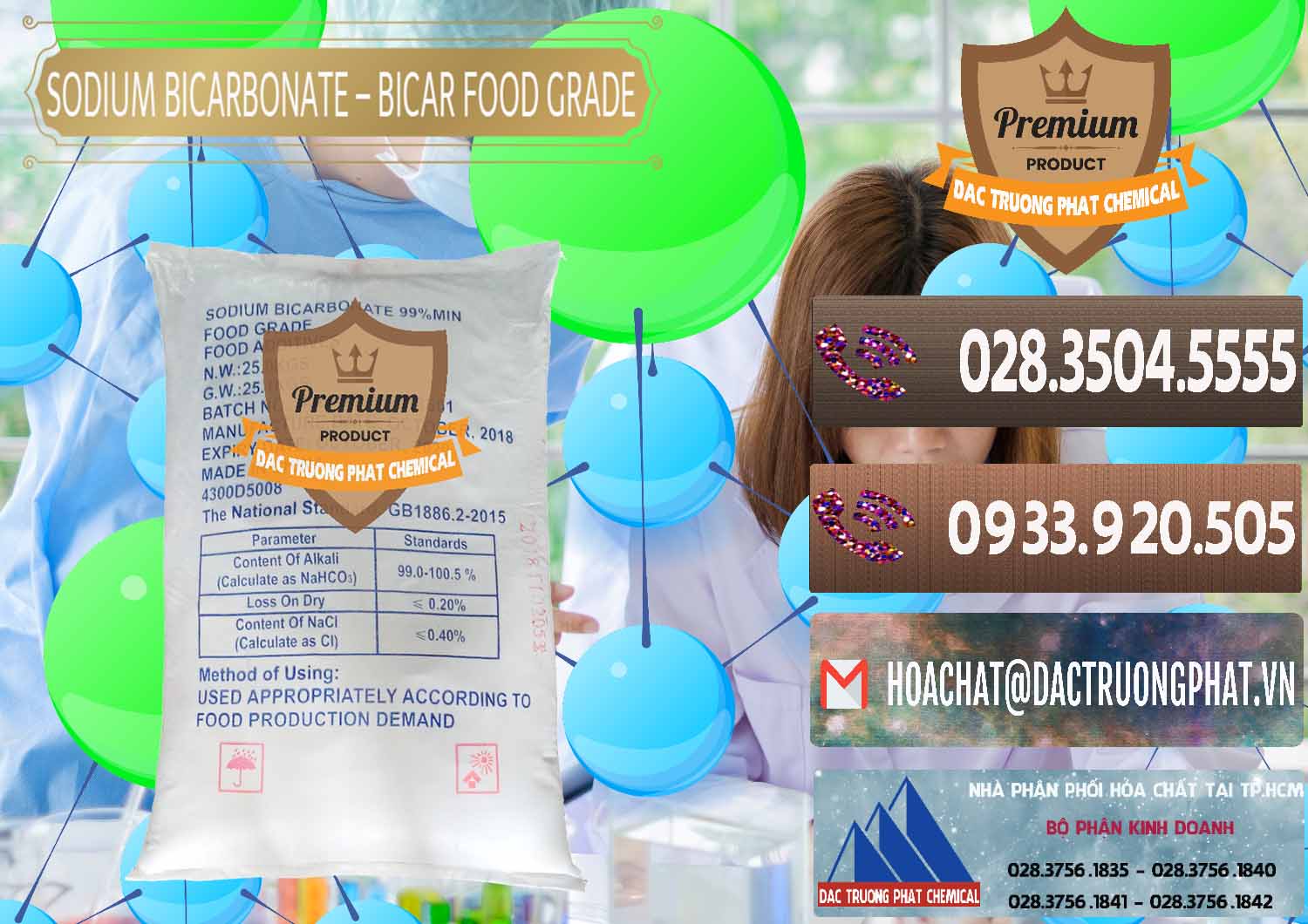 Cty bán & cung ứng Sodium Bicarbonate – Bicar NaHCO3 Food Grade Trung Quốc China - 0138 - Nơi chuyên phân phối ( cung ứng ) hóa chất tại TP.HCM - hoachatviet.net