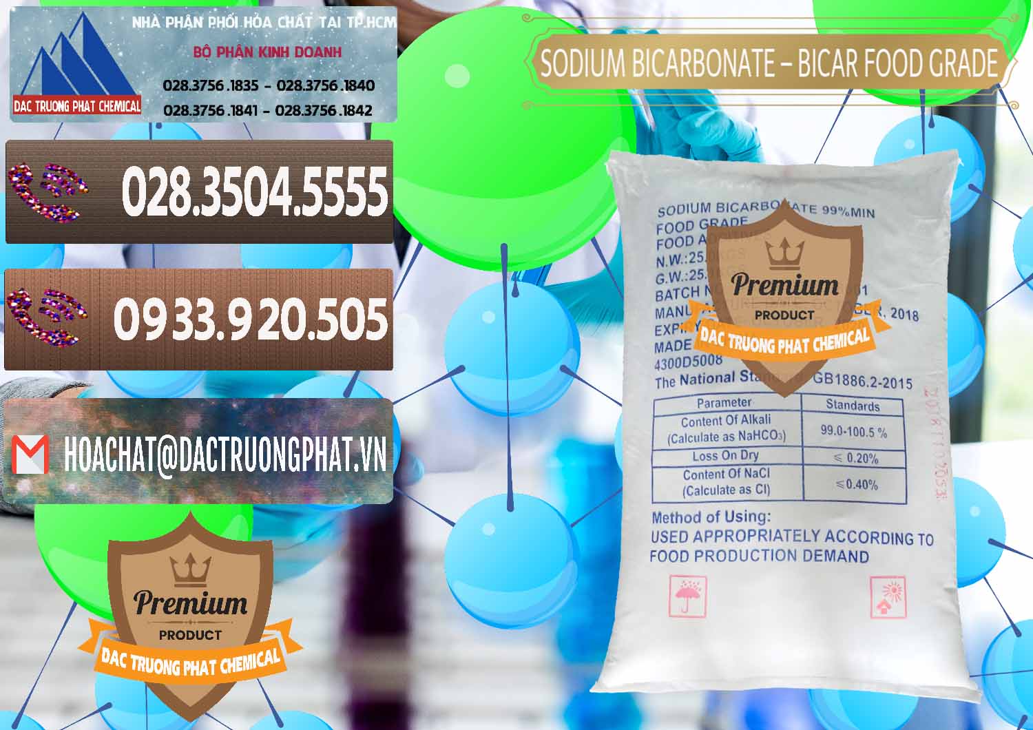 Chuyên kinh doanh - bán Sodium Bicarbonate – Bicar NaHCO3 Food Grade Trung Quốc China - 0138 - Chuyên phân phối ( cung ứng ) hóa chất tại TP.HCM - hoachatviet.net