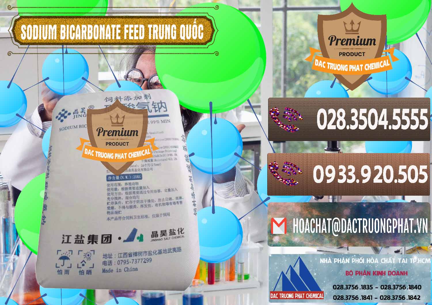 Nơi chuyên cung ứng và bán Sodium Bicarbonate – Bicar NaHCO3 Feed Jing Hao Trung Quốc China - 0380 - Chuyên phân phối & cung cấp hóa chất tại TP.HCM - hoachatviet.net