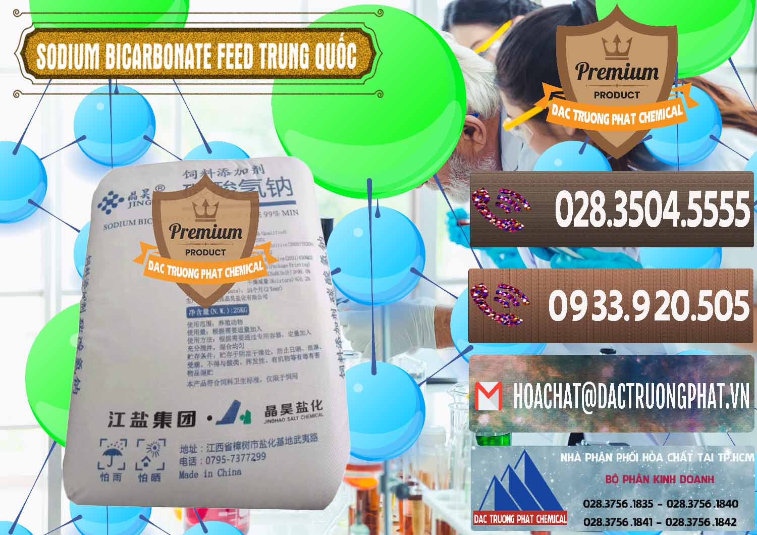 Bán và phân phối Sodium Bicarbonate – Bicar NaHCO3 Feed Jing Hao Trung Quốc China - 0380 - Đơn vị cung cấp ( phân phối ) hóa chất tại TP.HCM - hoachatviet.net