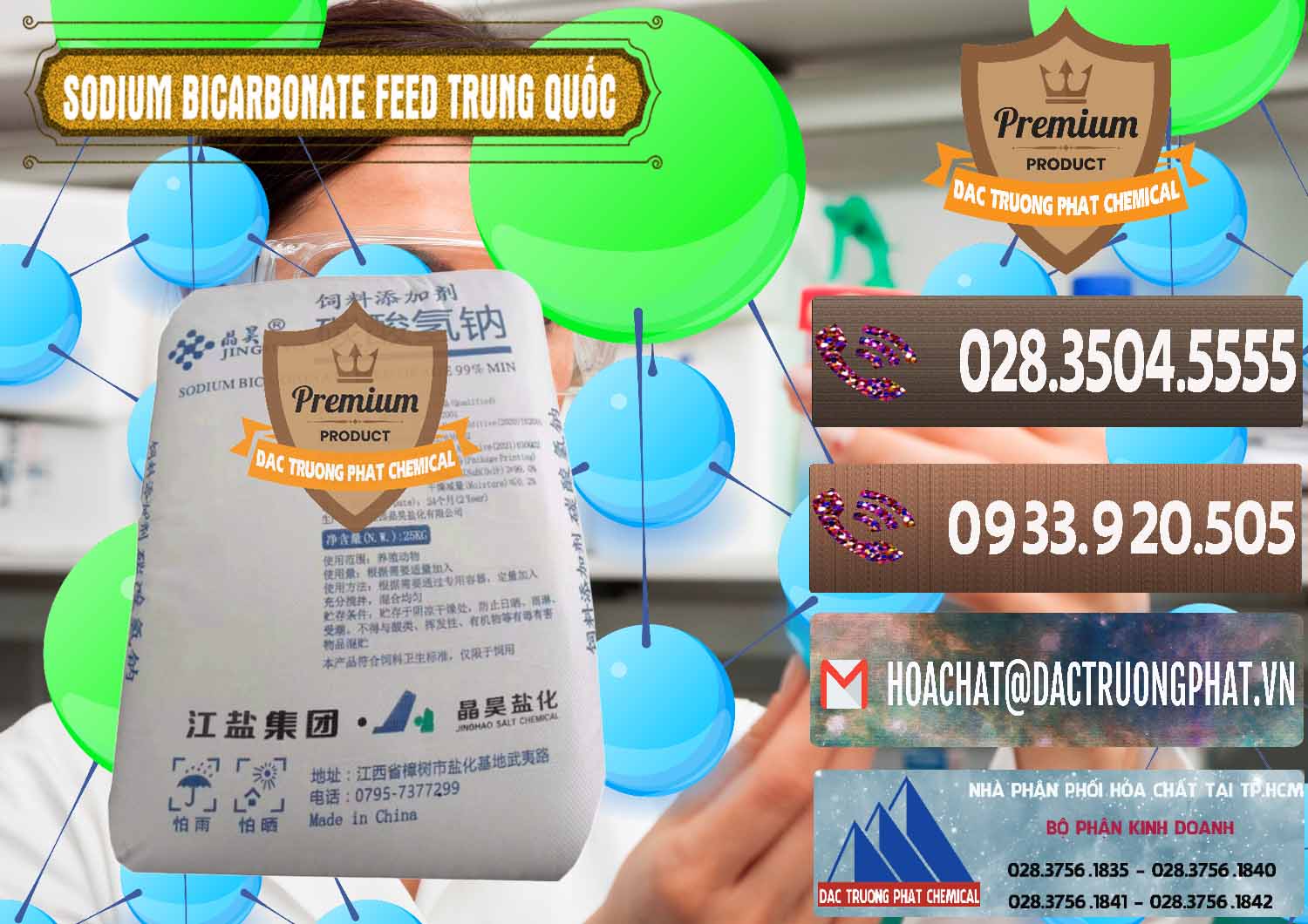 Công ty chuyên cung cấp - bán Sodium Bicarbonate – Bicar NaHCO3 Feed Jing Hao Trung Quốc China - 0380 - Công ty kinh doanh - phân phối hóa chất tại TP.HCM - hoachatviet.net
