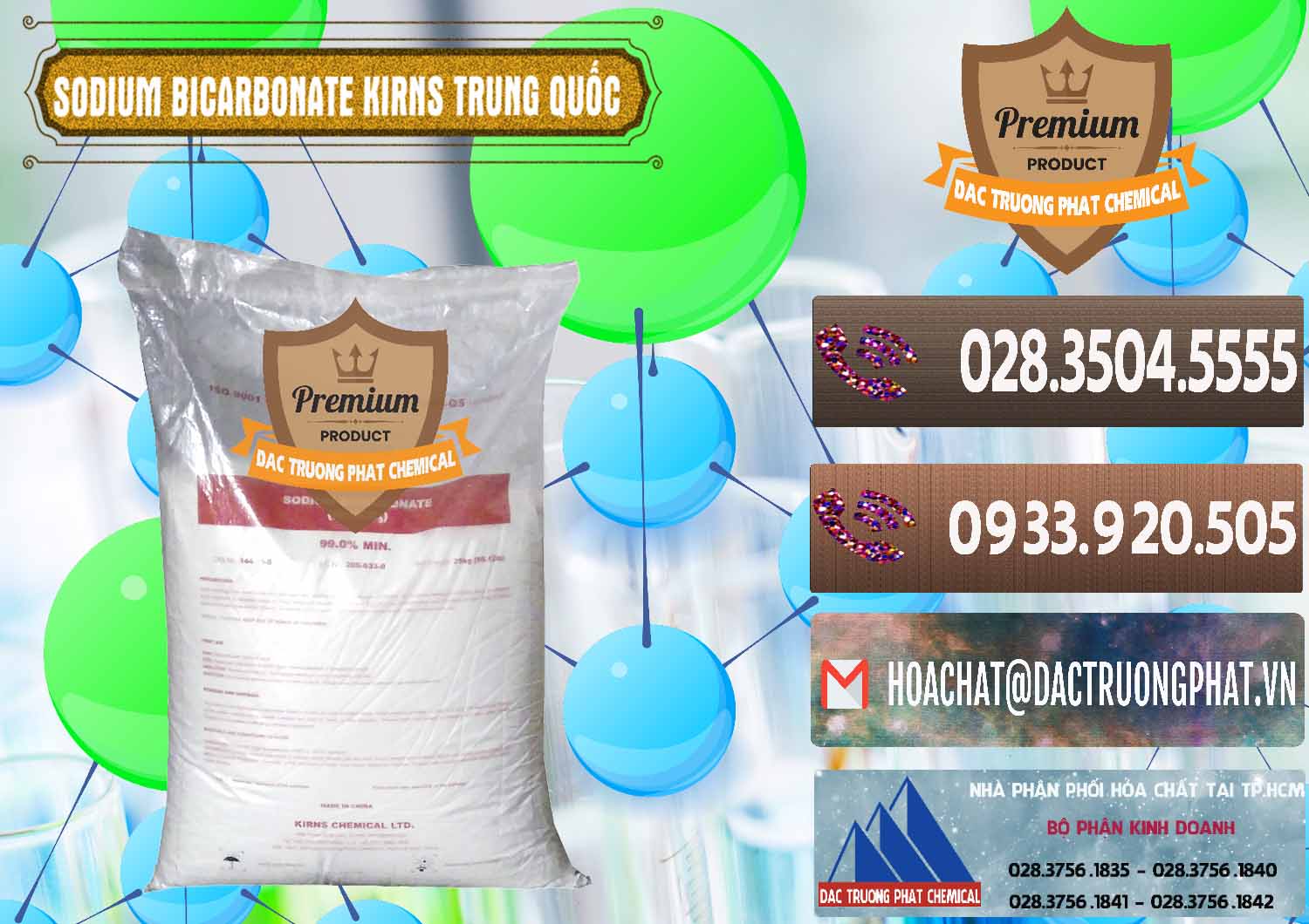 Đơn vị nhập khẩu & bán Sodium Bicarbonate – Bicar NaHCO3 Food Grade Kirns Trung Quốc - 0217 - Cty cung cấp - kinh doanh hóa chất tại TP.HCM - hoachatviet.net