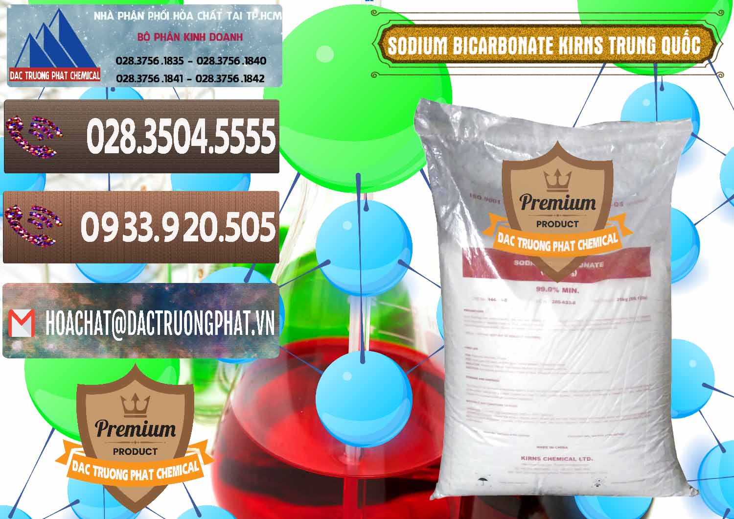 Nơi nhập khẩu ( bán ) Sodium Bicarbonate – Bicar NaHCO3 Food Grade Kirns Trung Quốc - 0217 - Đơn vị nhập khẩu - cung cấp hóa chất tại TP.HCM - hoachatviet.net