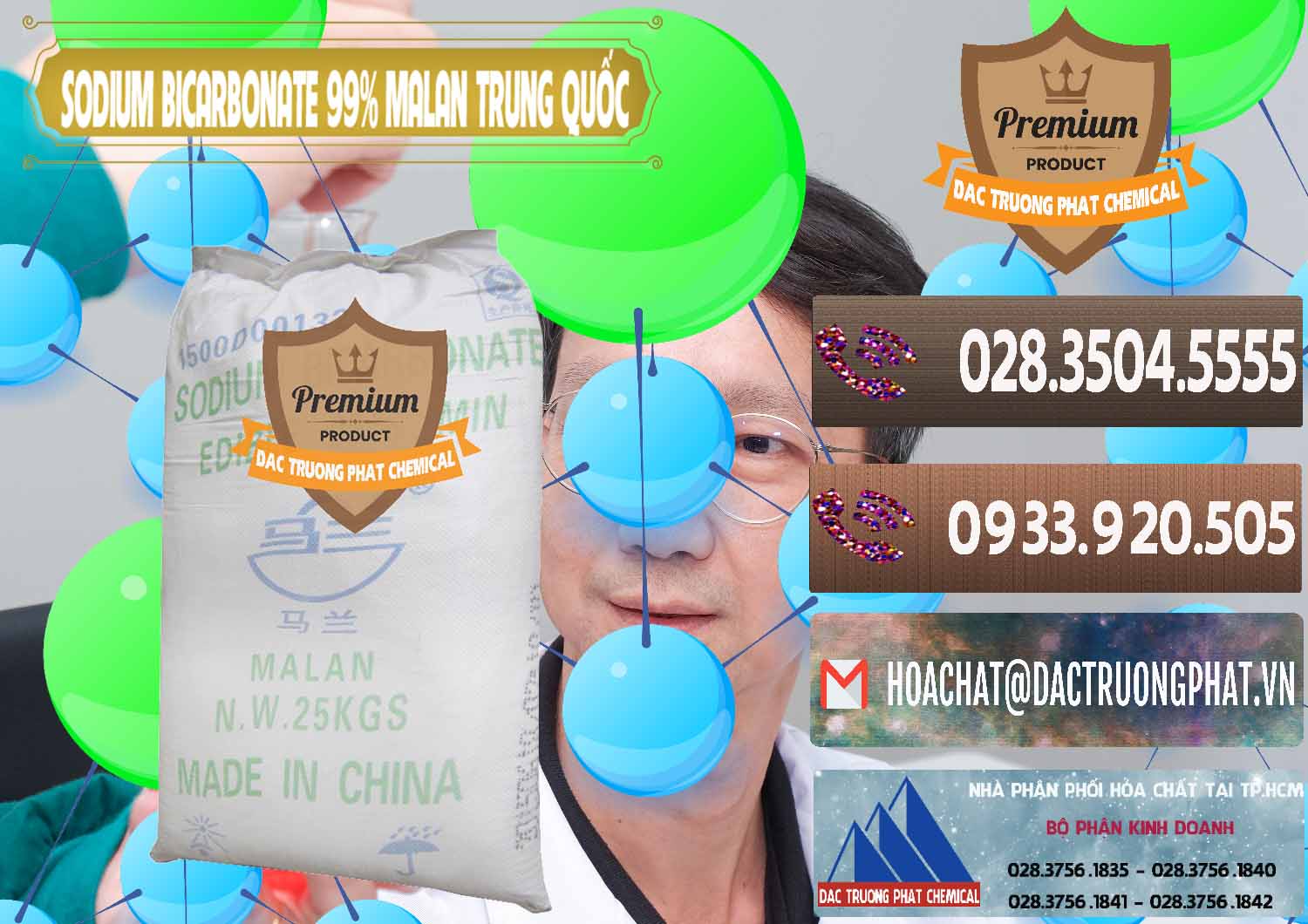 Đơn vị chuyên nhập khẩu - bán Sodium Bicarbonate – Bicar NaHCO3 Malan Trung Quốc China - 0218 - Nơi chuyên phân phối - bán hóa chất tại TP.HCM - hoachatviet.net