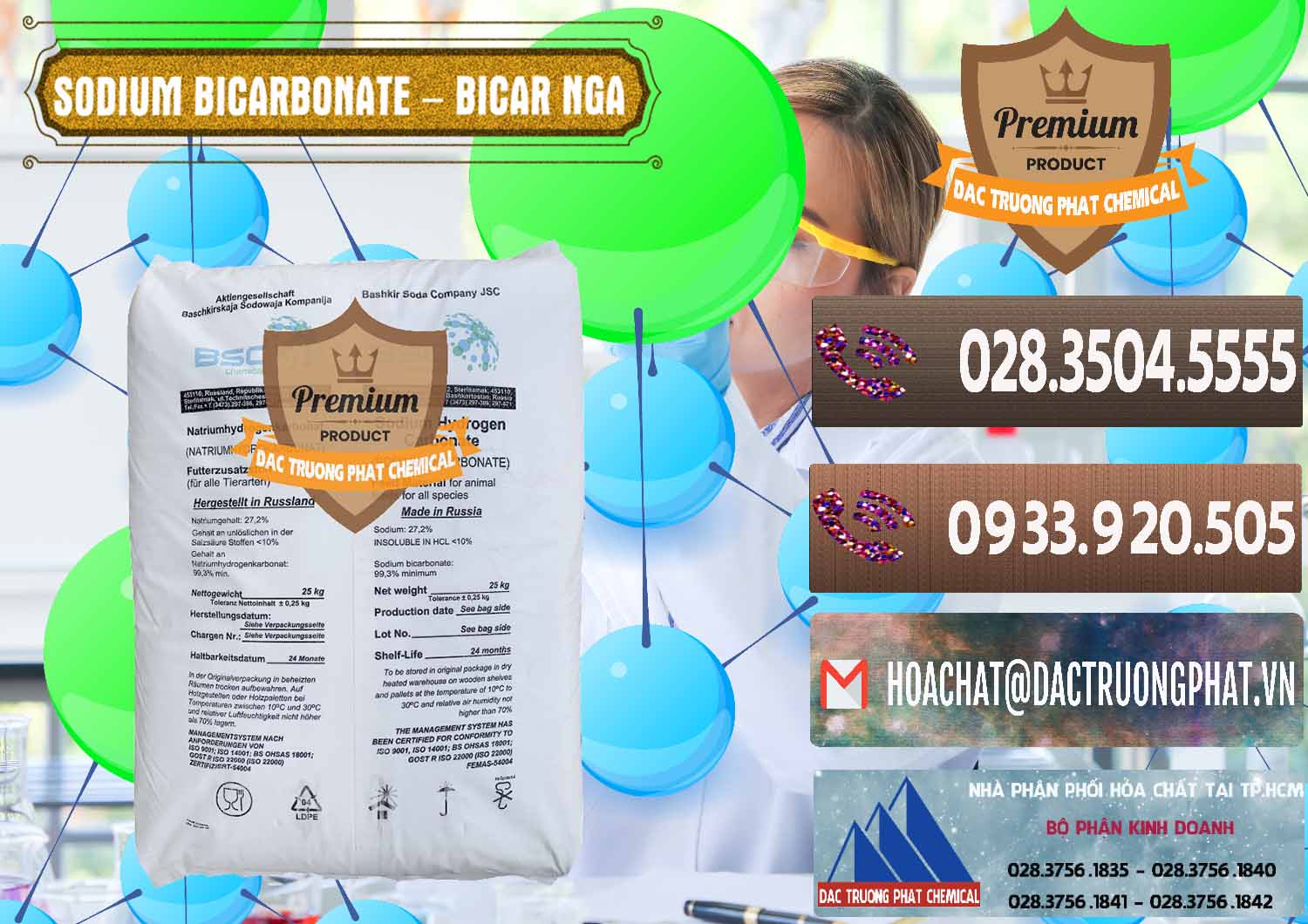 Đơn vị cung cấp _ bán Sodium Bicarbonate – Bicar NaHCO3 Nga Russia - 0425 - Đơn vị phân phối ( bán ) hóa chất tại TP.HCM - hoachatviet.net