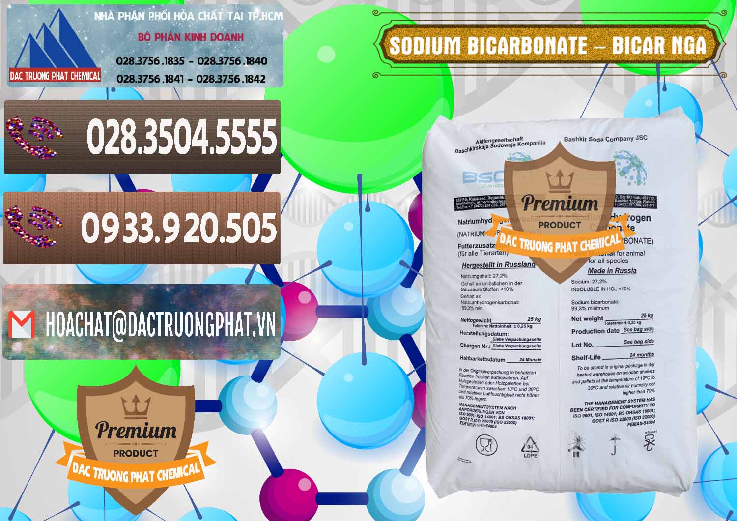 Nơi phân phối & bán Sodium Bicarbonate – Bicar NaHCO3 Nga Russia - 0425 - Chuyên phân phối & cung ứng hóa chất tại TP.HCM - hoachatviet.net