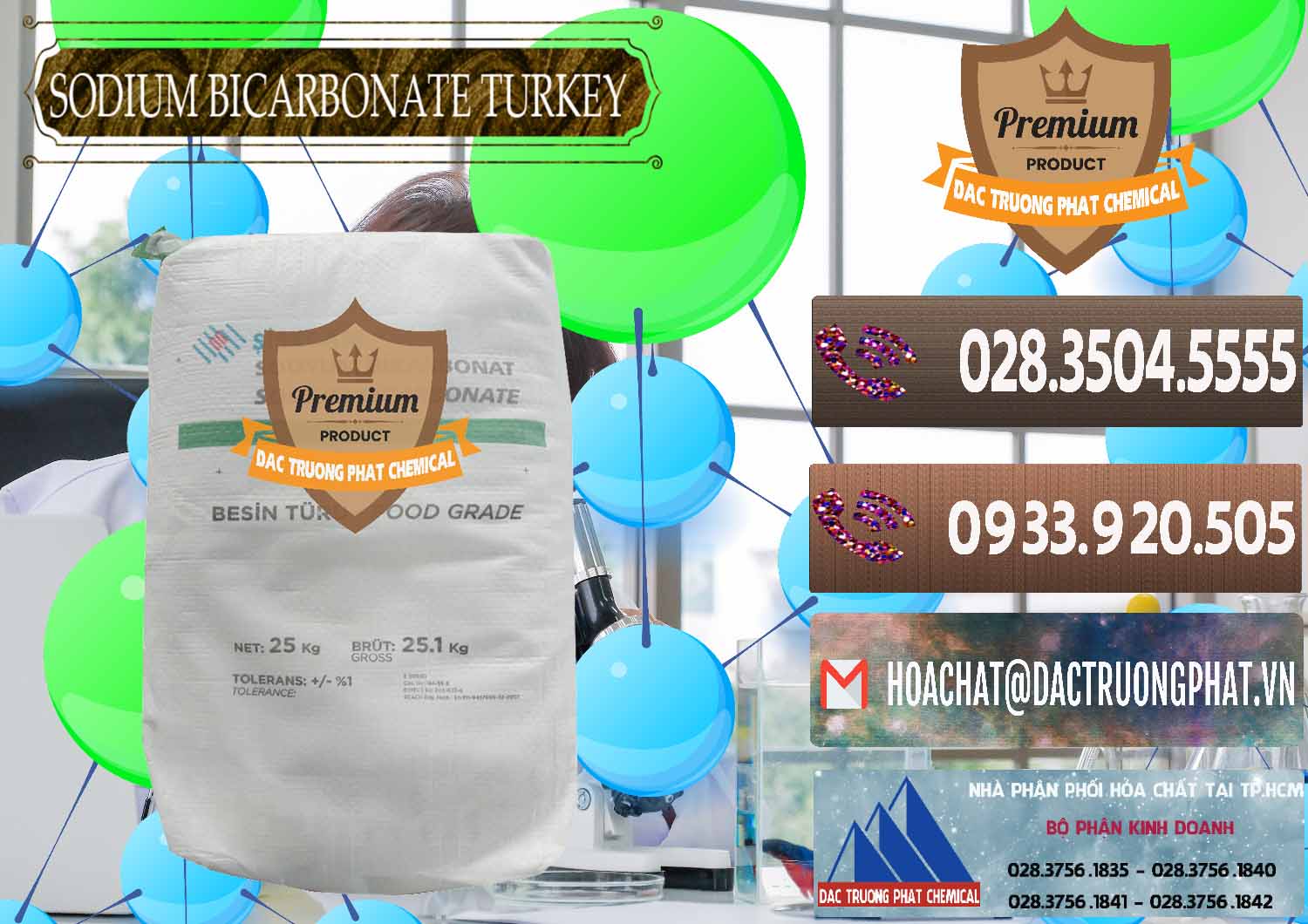 Chuyên bán - cung ứng Sodium Bicarbonate – Bicar NaHCO3 Food Grade Thổ Nhĩ Kỳ Turkey - 0219 - Đơn vị chuyên phân phối ( bán ) hóa chất tại TP.HCM - hoachatviet.net